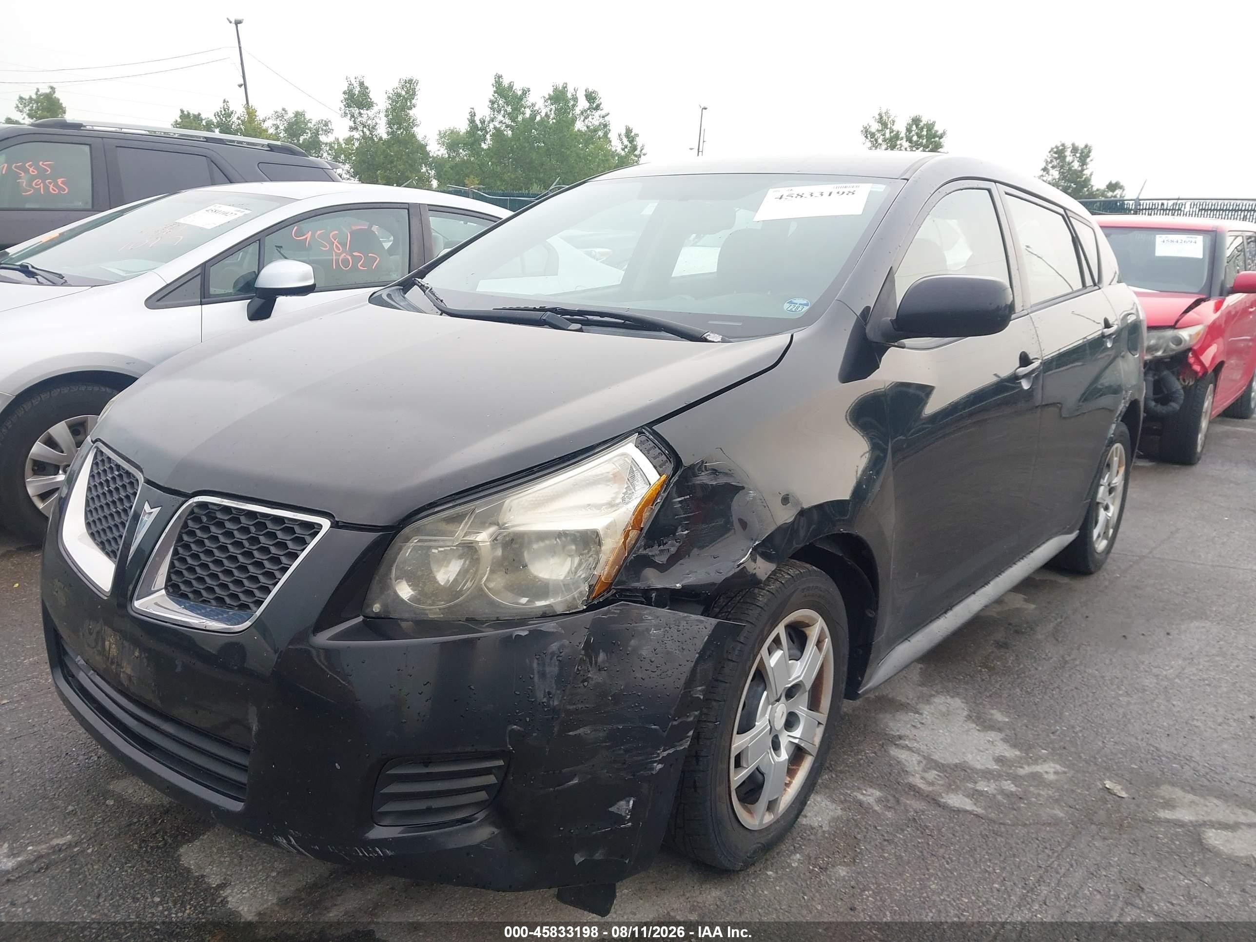 2010 Pontiac Vibe   Black vin: 5Y2SP6E03AZ410465