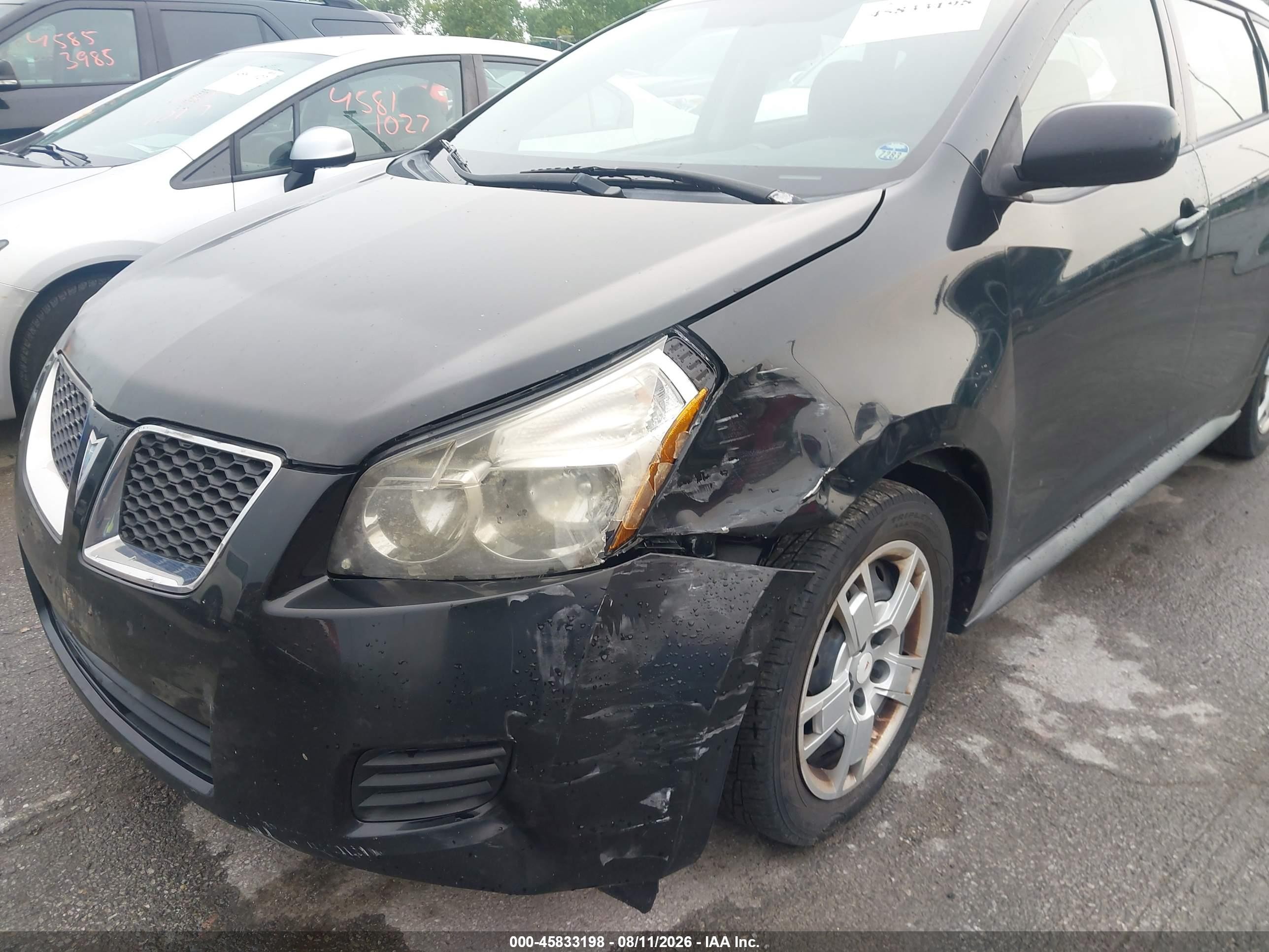 2010 Pontiac Vibe   Black vin: 5Y2SP6E03AZ410465