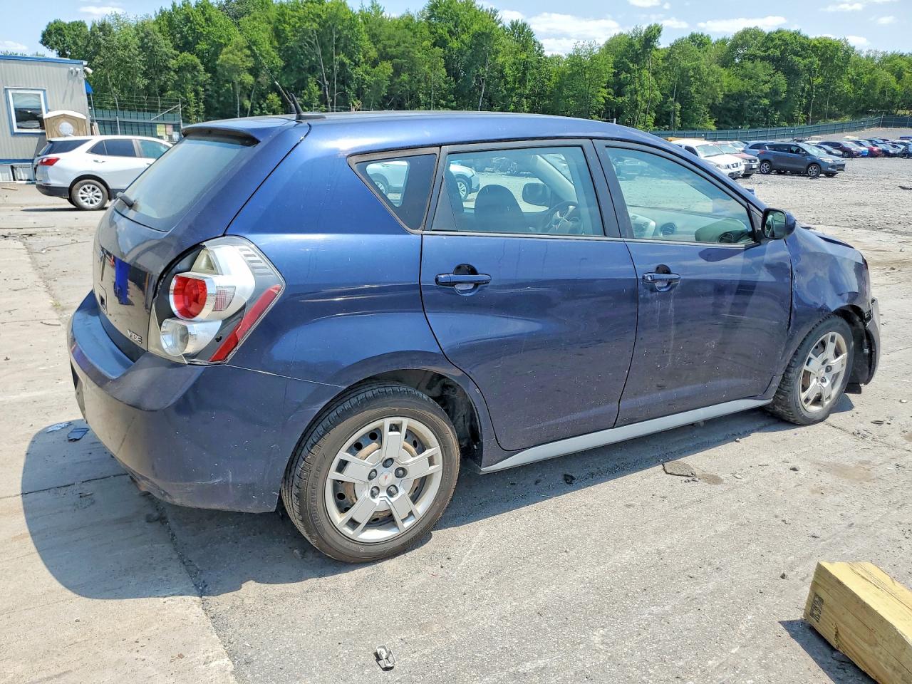 2010 Pontiac Vibe Синий vin: 5Y2SP6E04AZ415383