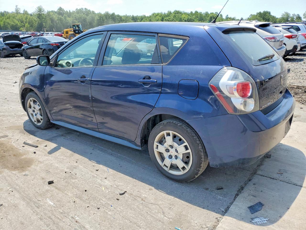 2010 Pontiac Vibe Синий vin: 5Y2SP6E04AZ415383