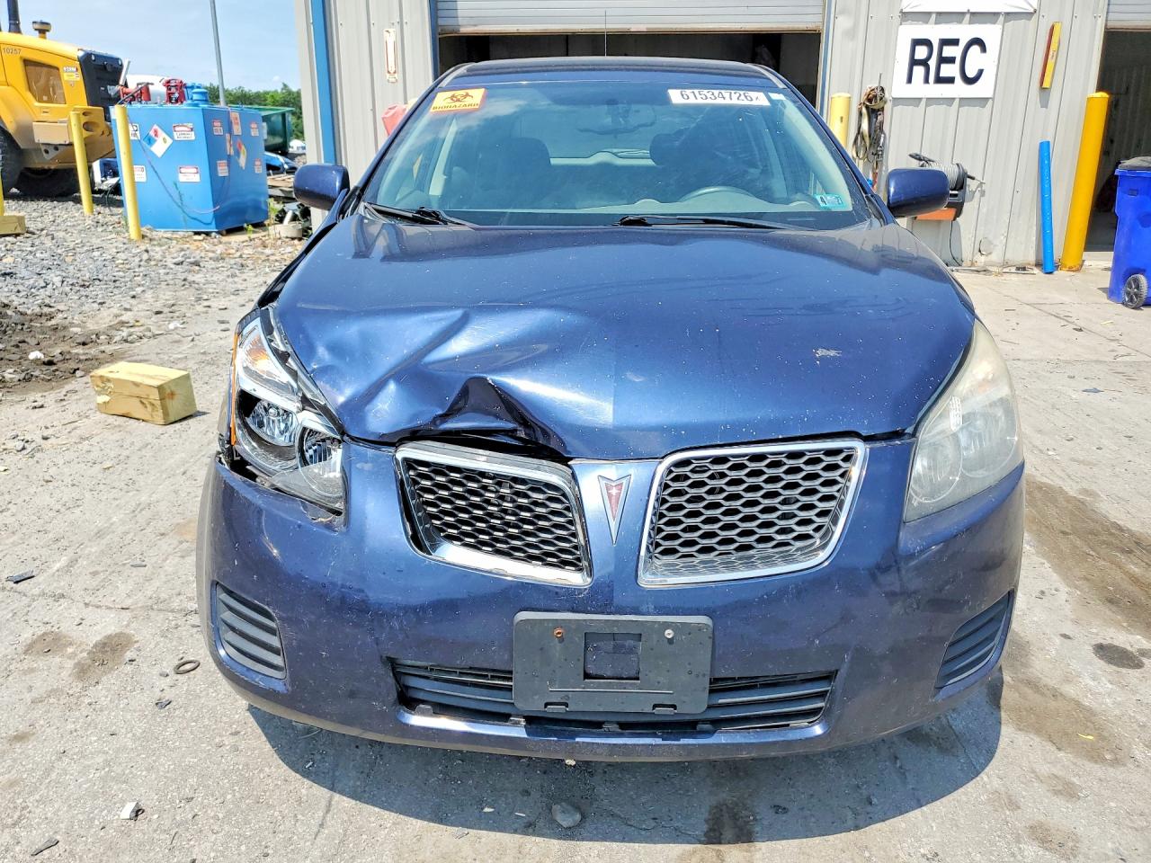 2010 Pontiac Vibe Синий vin: 5Y2SP6E04AZ415383