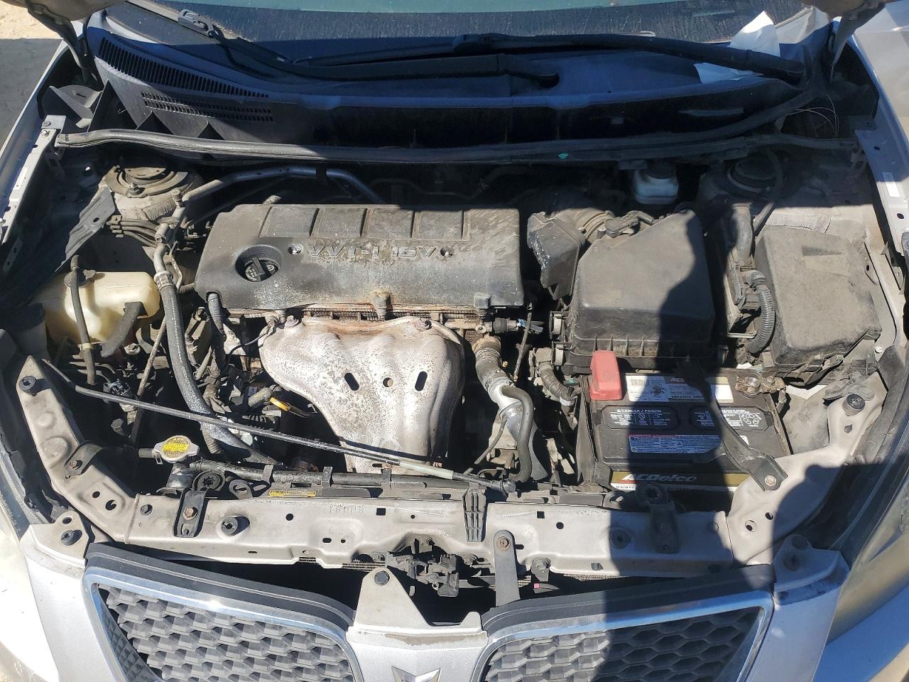 2010 Pontiac Vibe Gray vin: 5Y2SP6E08AZ405729