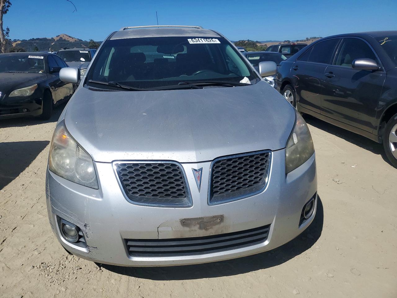 2010 Pontiac Vibe Gray vin: 5Y2SP6E08AZ405729