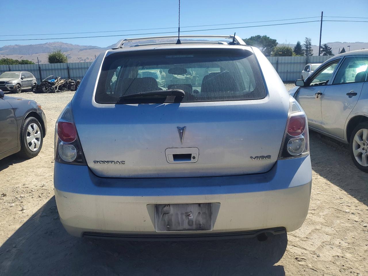 2010 Pontiac Vibe Gray vin: 5Y2SP6E08AZ405729