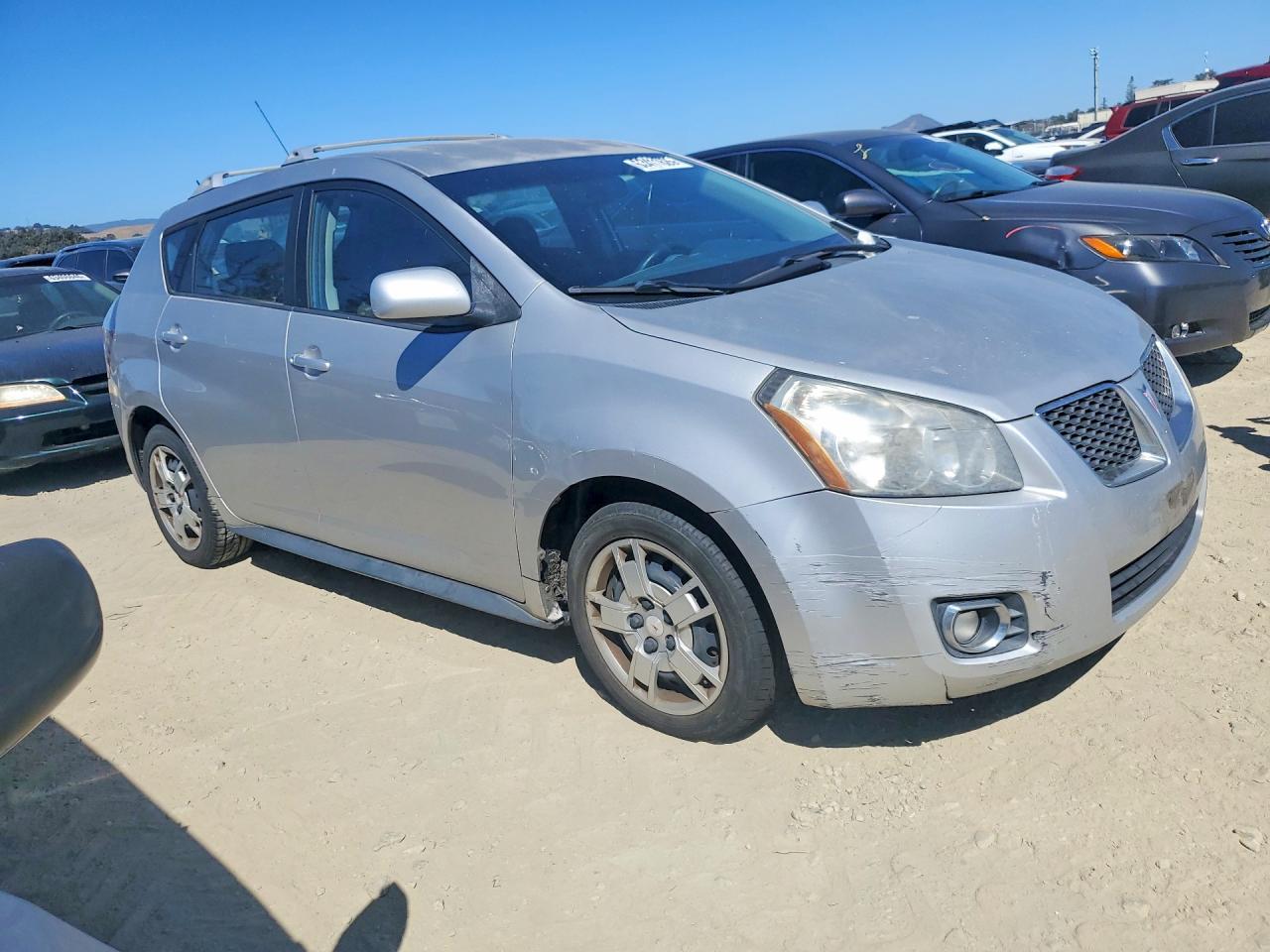 2010 Pontiac Vibe Gray vin: 5Y2SP6E08AZ405729
