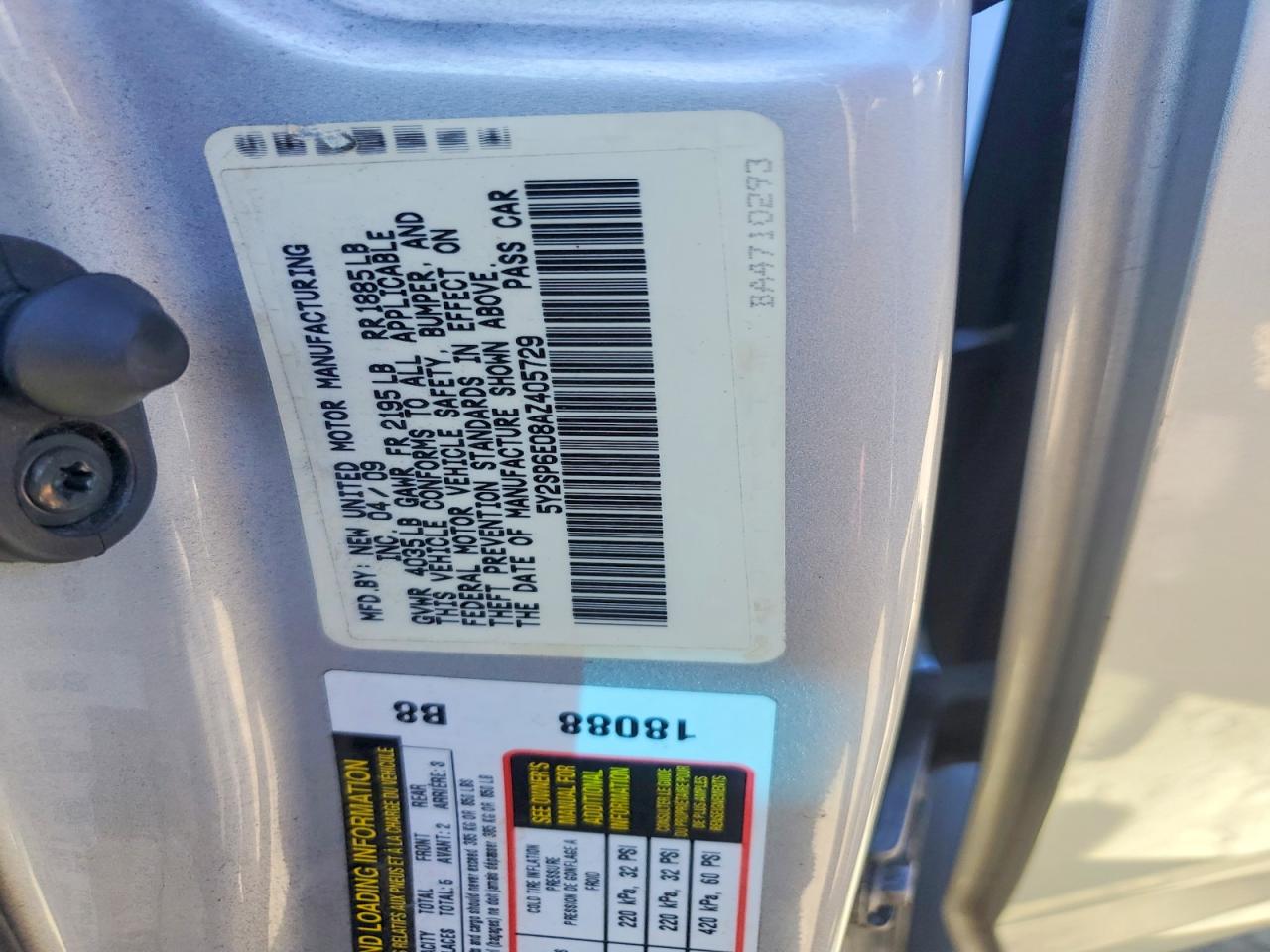 2010 Pontiac Vibe Gray vin: 5Y2SP6E08AZ405729