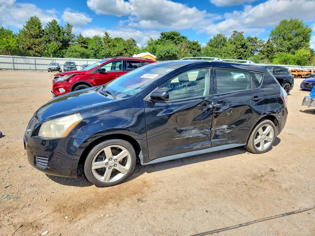 2010 Pontiac Vibe Black vin: 5Y2SP6E08AZ417430