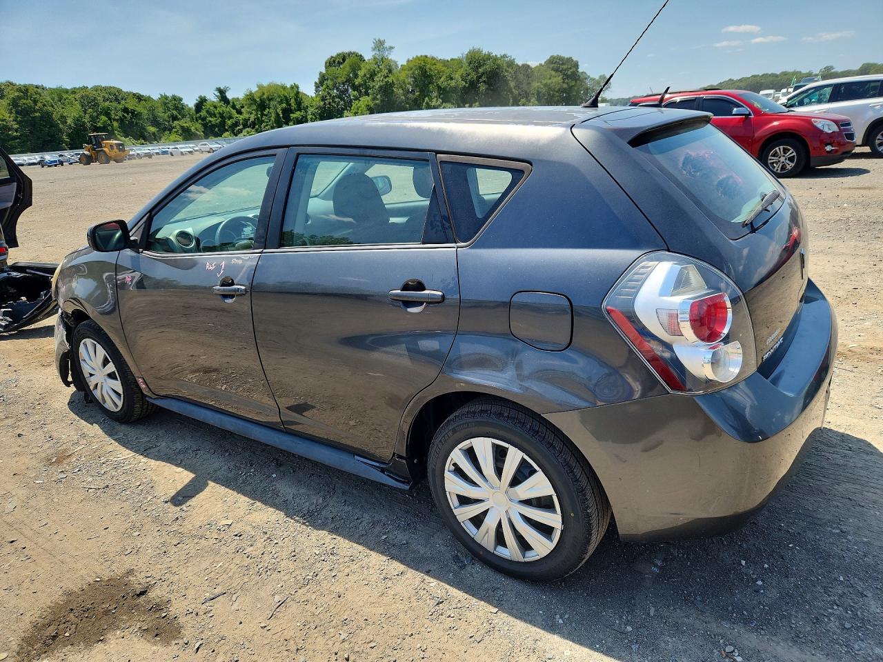 2010 Pontiac Vibe Gray vin: 5Y2SP6E80AZ413457