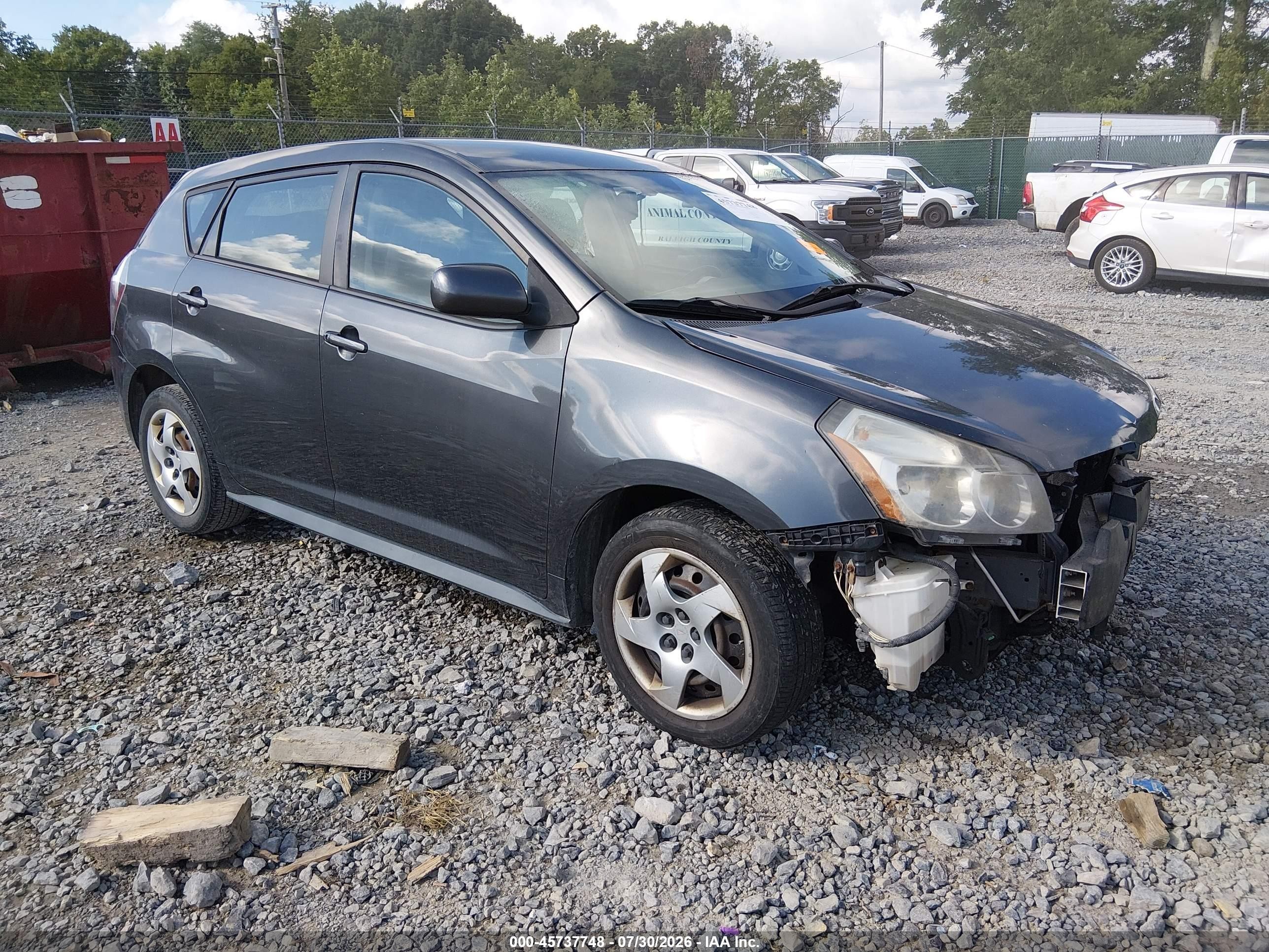 2010 Pontiac Vibe   Pewter vin: 5Y2SP6E82AZ404078
