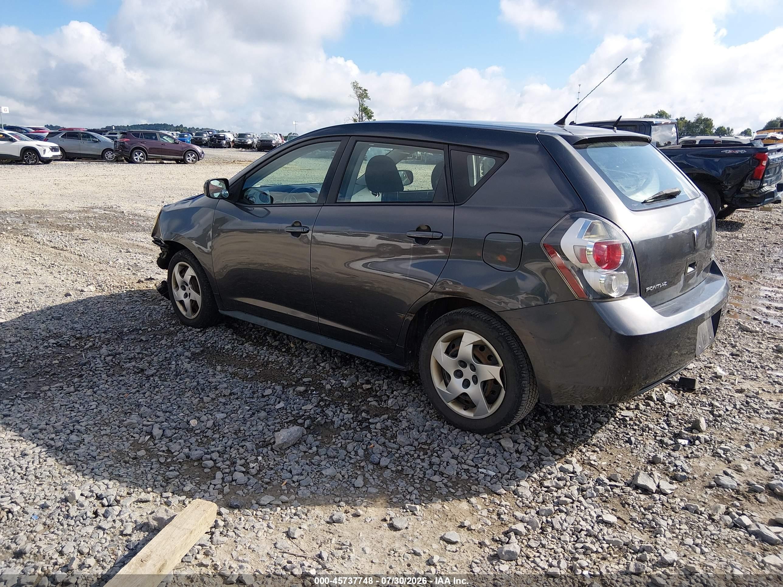 2010 Pontiac Vibe   Pewter vin: 5Y2SP6E82AZ404078