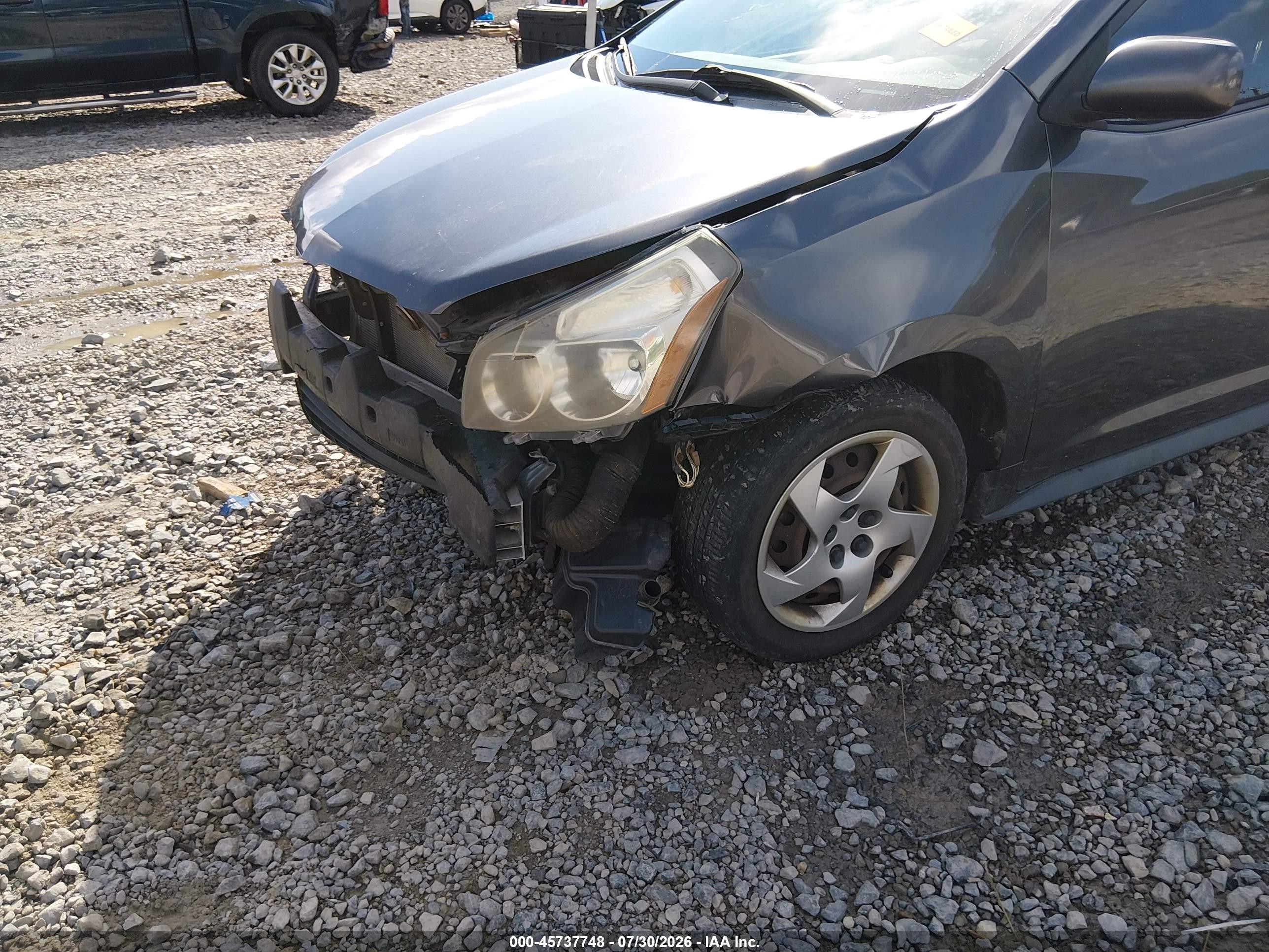2010 Pontiac Vibe   Pewter vin: 5Y2SP6E82AZ404078