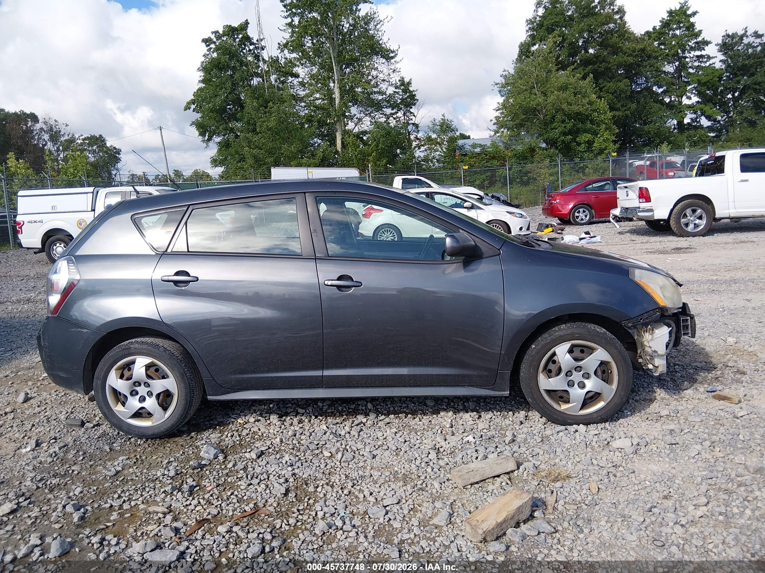 2010 Pontiac Vibe   Pewter vin: 5Y2SP6E82AZ404078