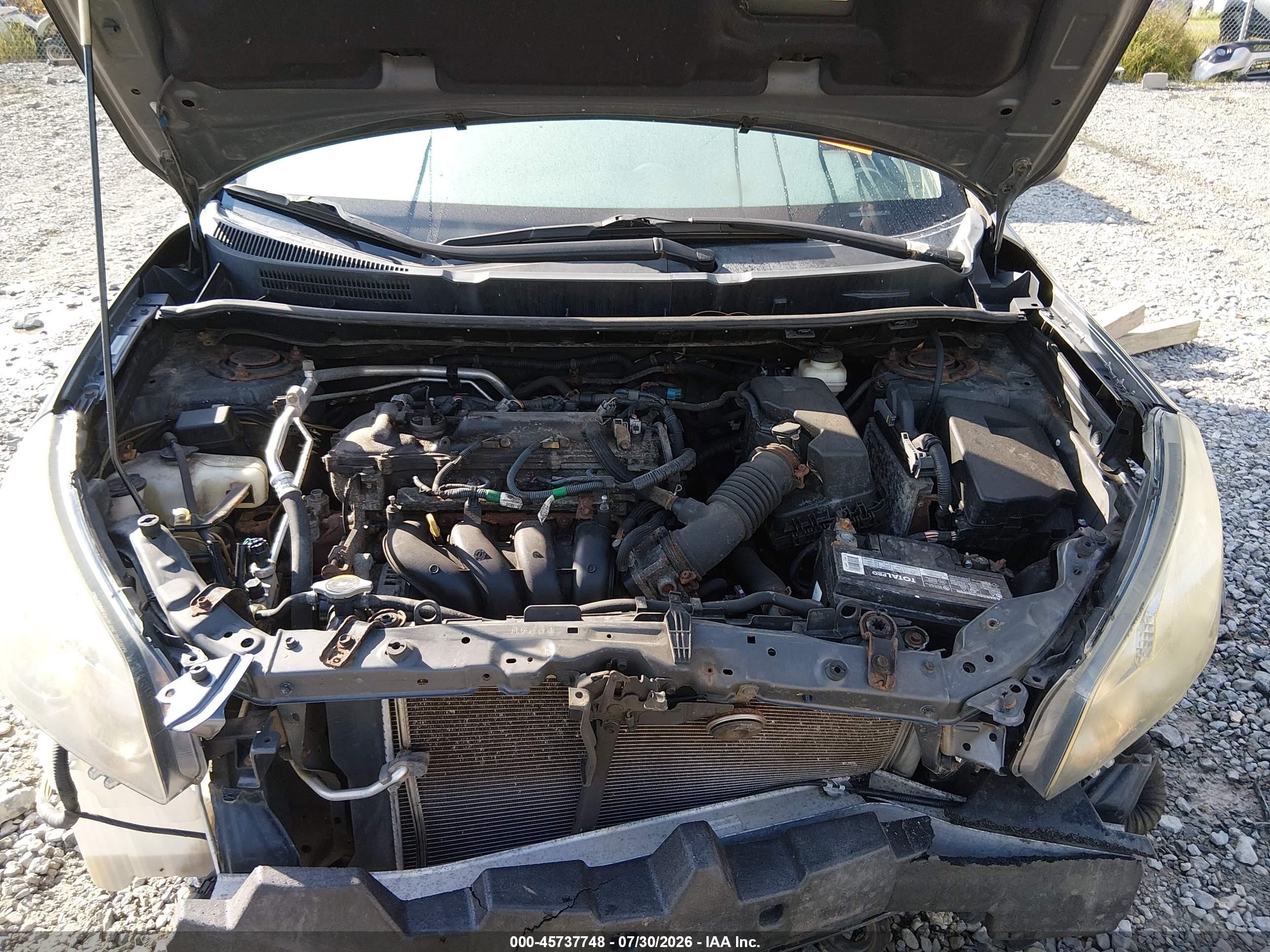 2010 Pontiac Vibe   Pewter vin: 5Y2SP6E82AZ404078