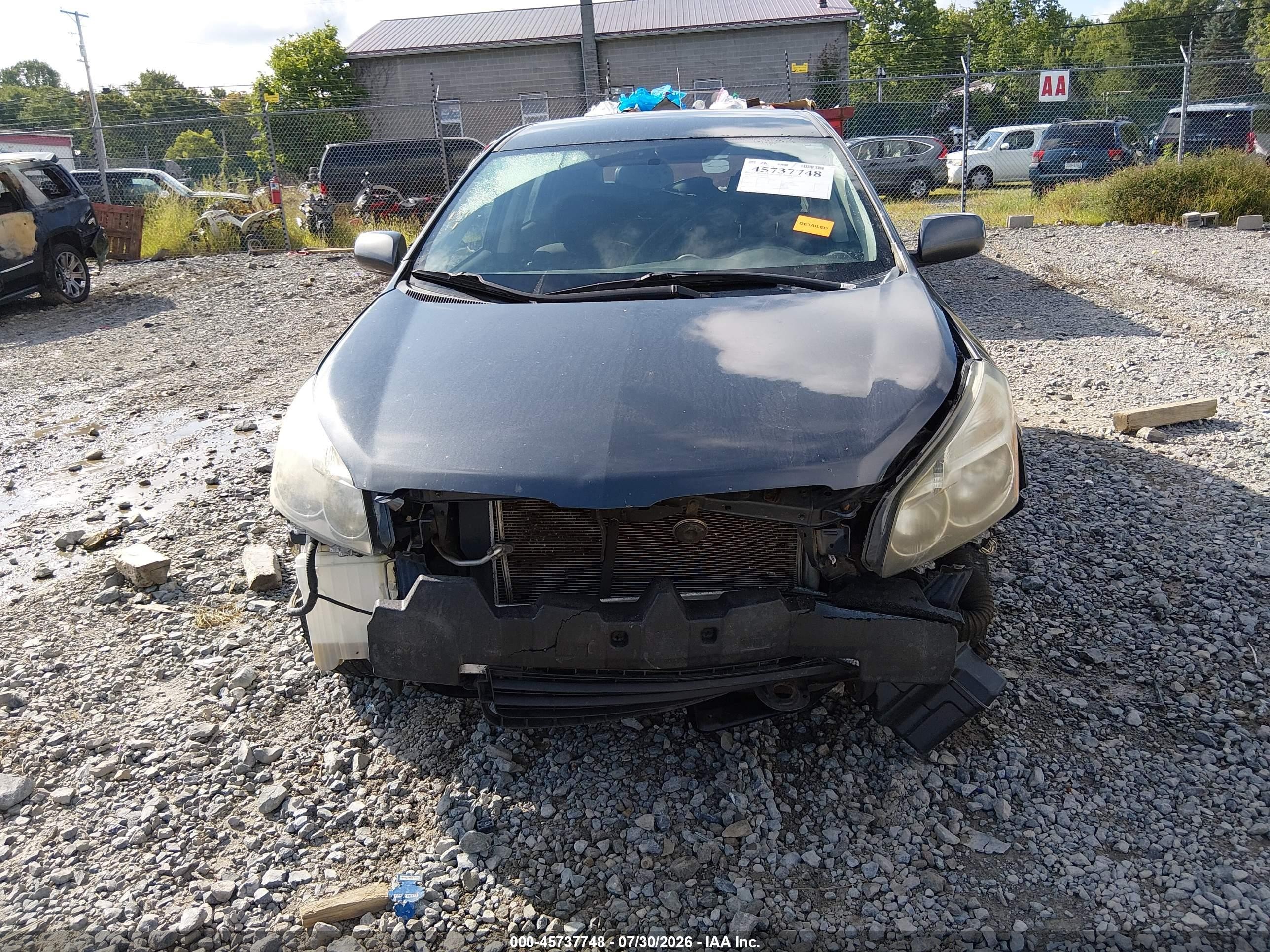 2010 Pontiac Vibe   Pewter vin: 5Y2SP6E82AZ404078