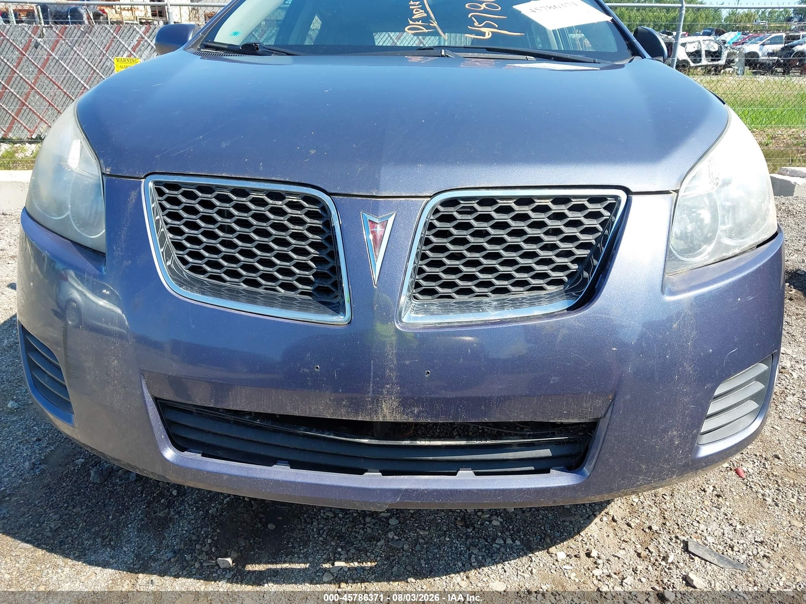 2010 Pontiac Vibe Gray vin: 5Y2SP6E83AZ403957