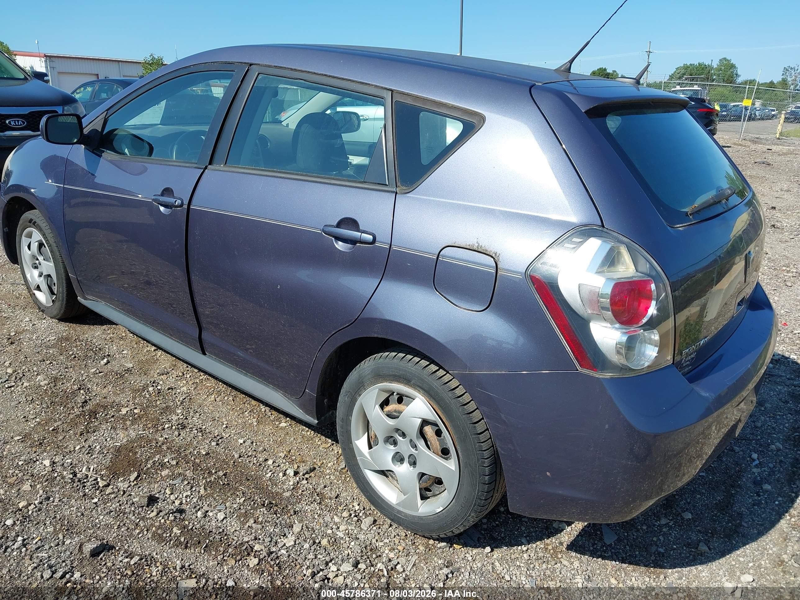 2010 Pontiac Vibe Gray vin: 5Y2SP6E83AZ403957