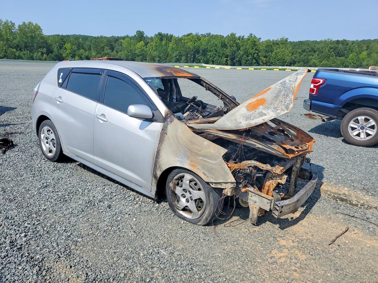 2010 Pontiac Vibe Серебряный vin: 5Y2SP6E84AZ412151