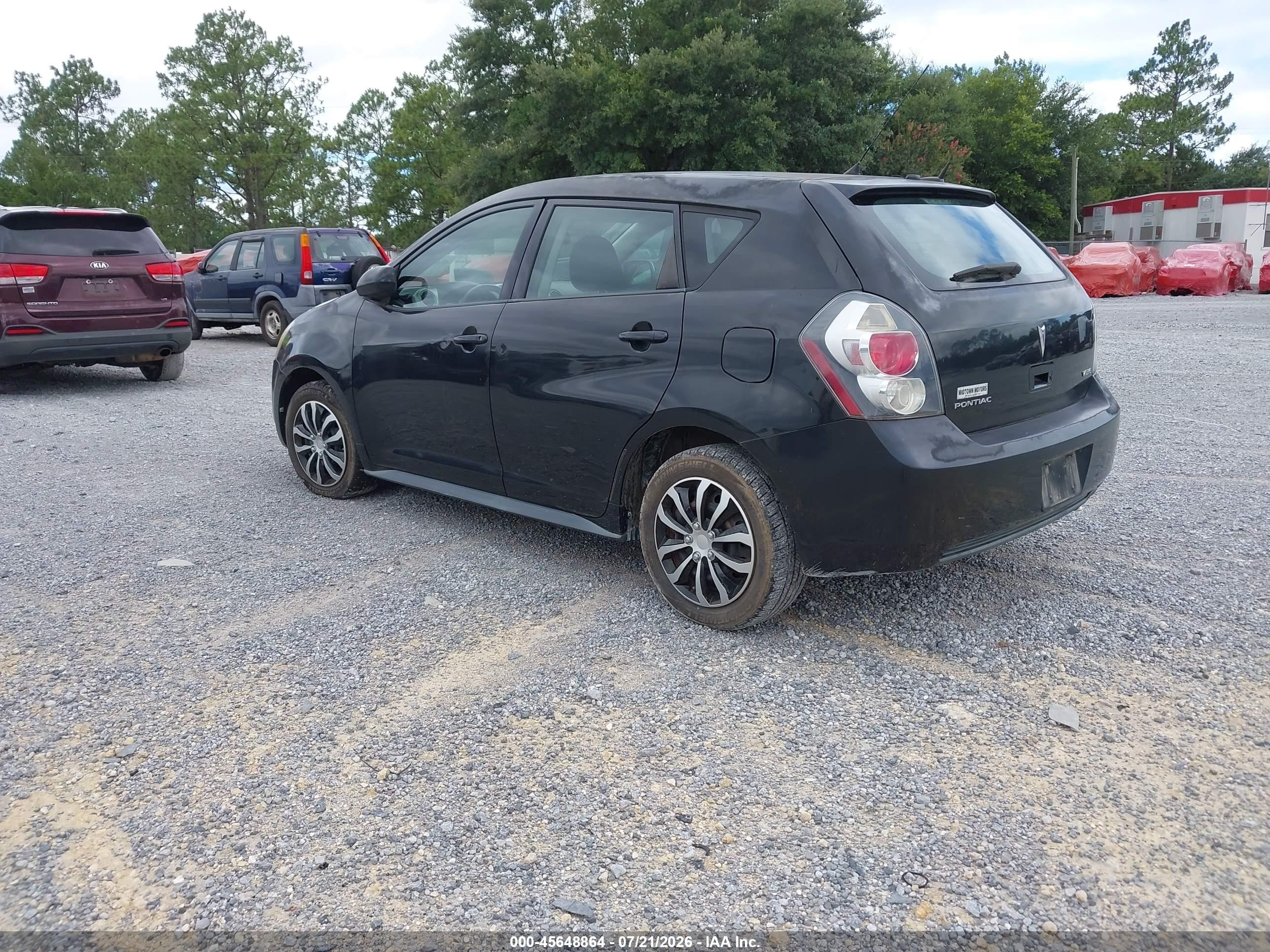 2010 Pontiac Vibe   Black vin: 5Y2SP6E86AZ415407