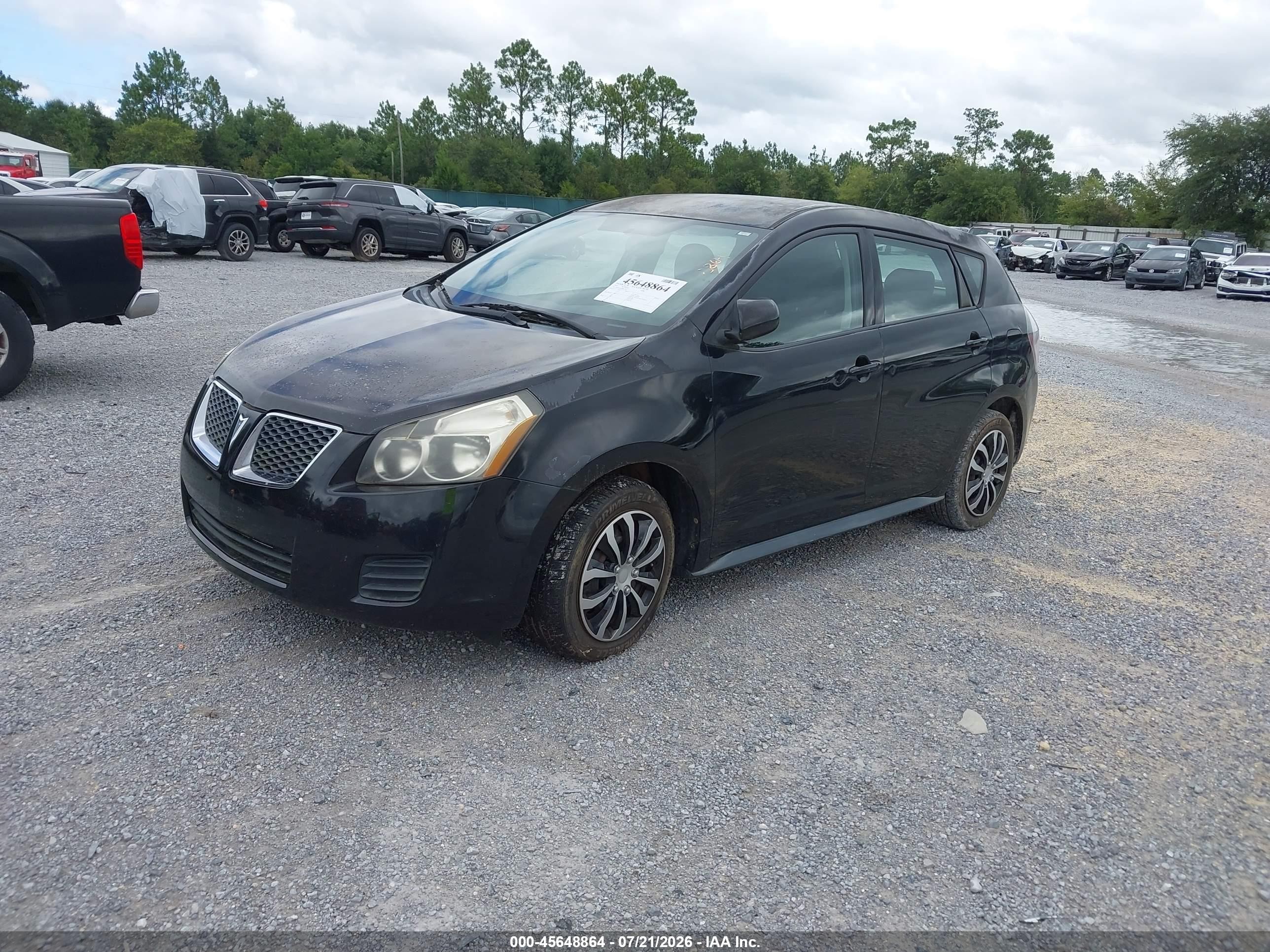 2010 Pontiac Vibe   Black vin: 5Y2SP6E86AZ415407