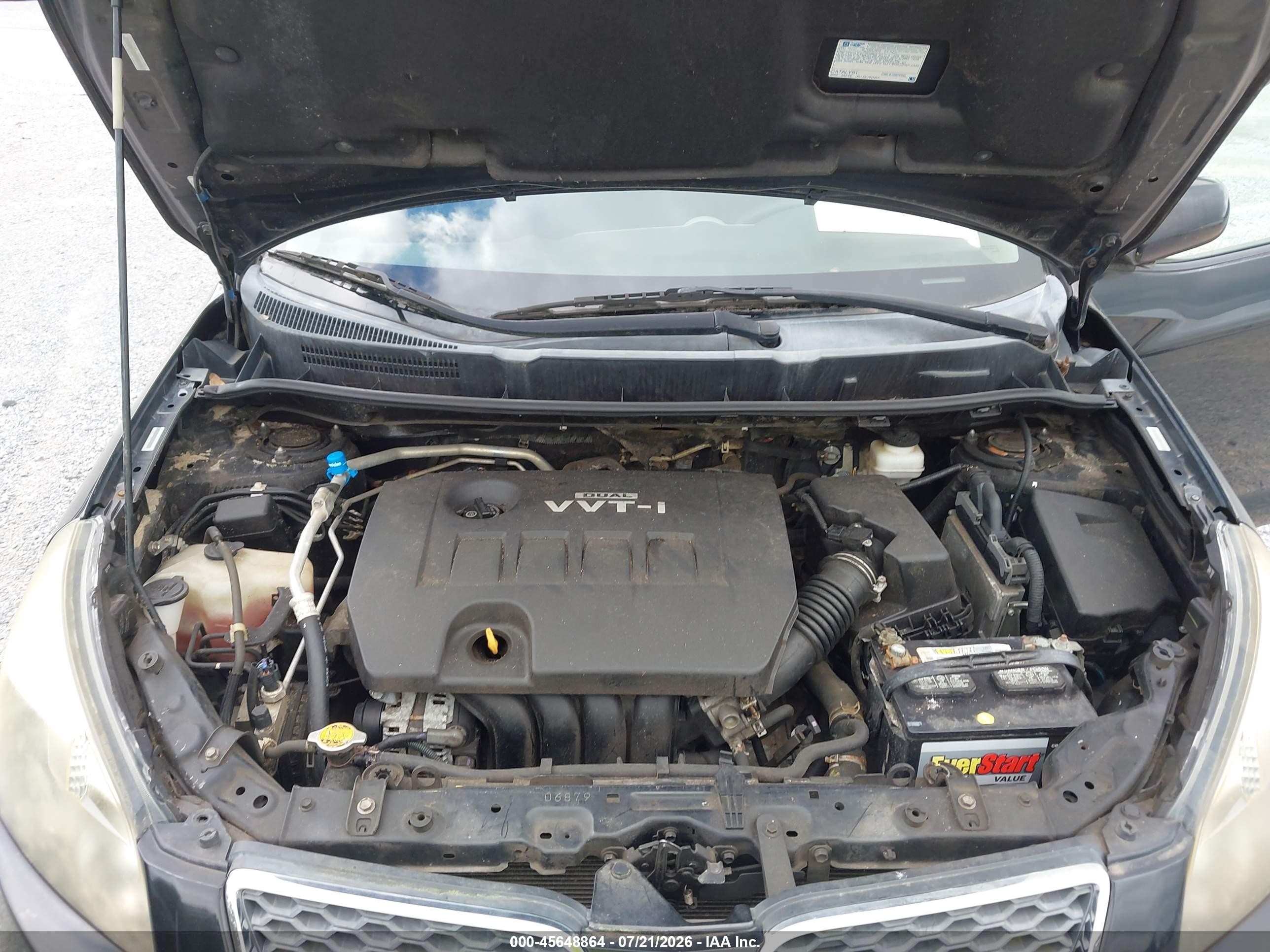 2010 Pontiac Vibe   Black vin: 5Y2SP6E86AZ415407