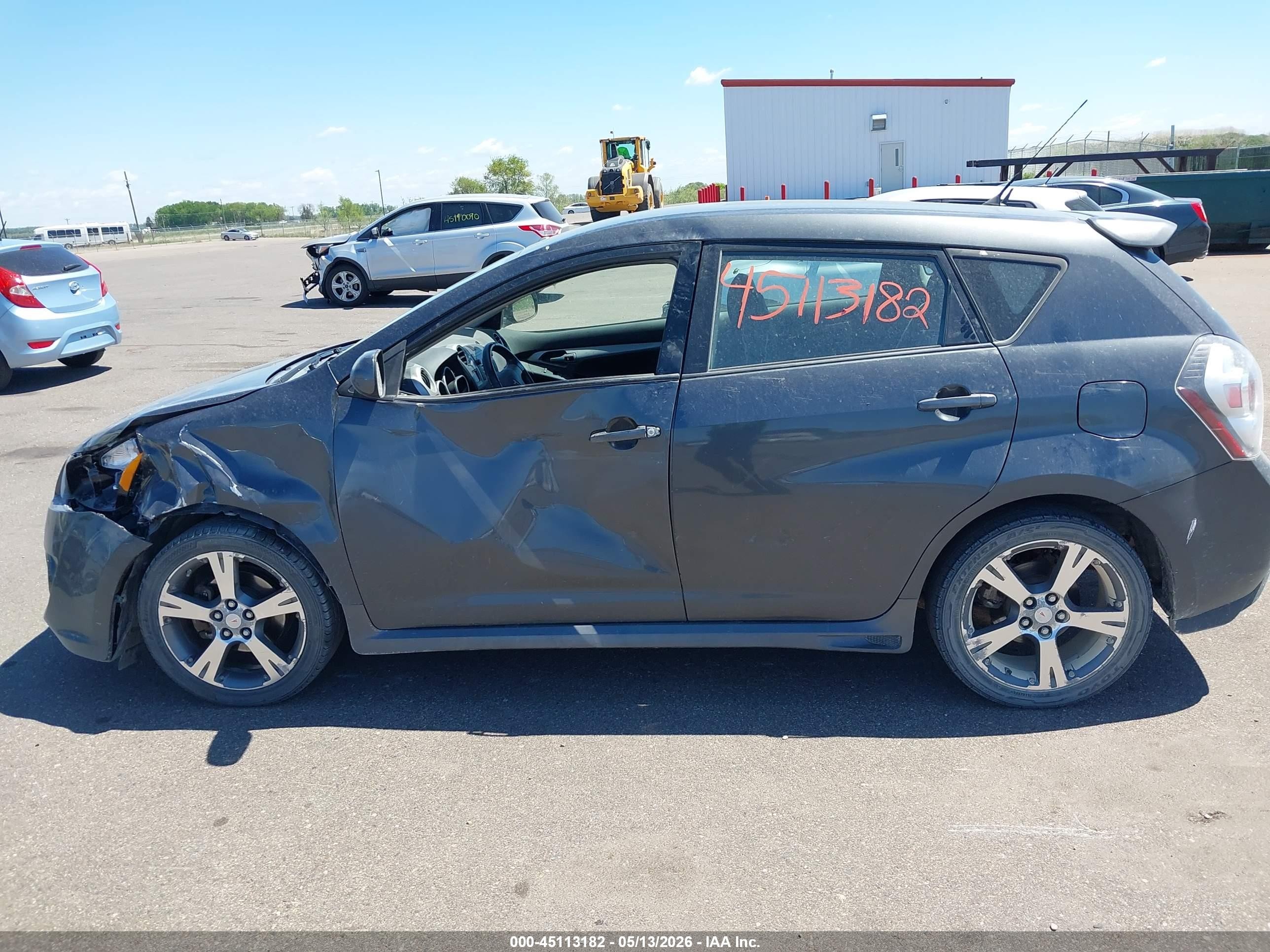 2009 Pontiac Vibe Gt Gray vin: 5Y2SR67009Z435634