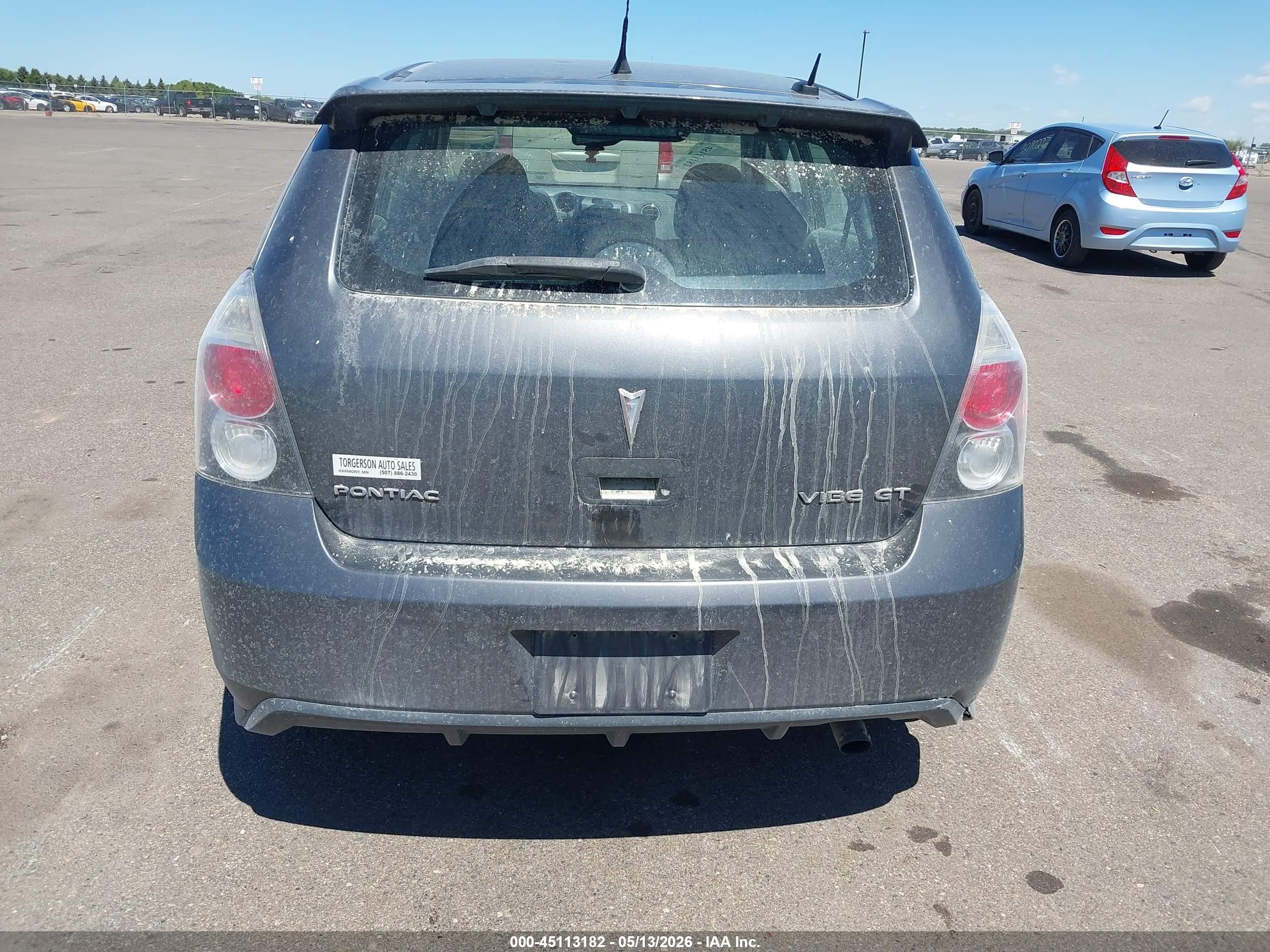 2009 Pontiac Vibe Gt Gray vin: 5Y2SR67009Z435634