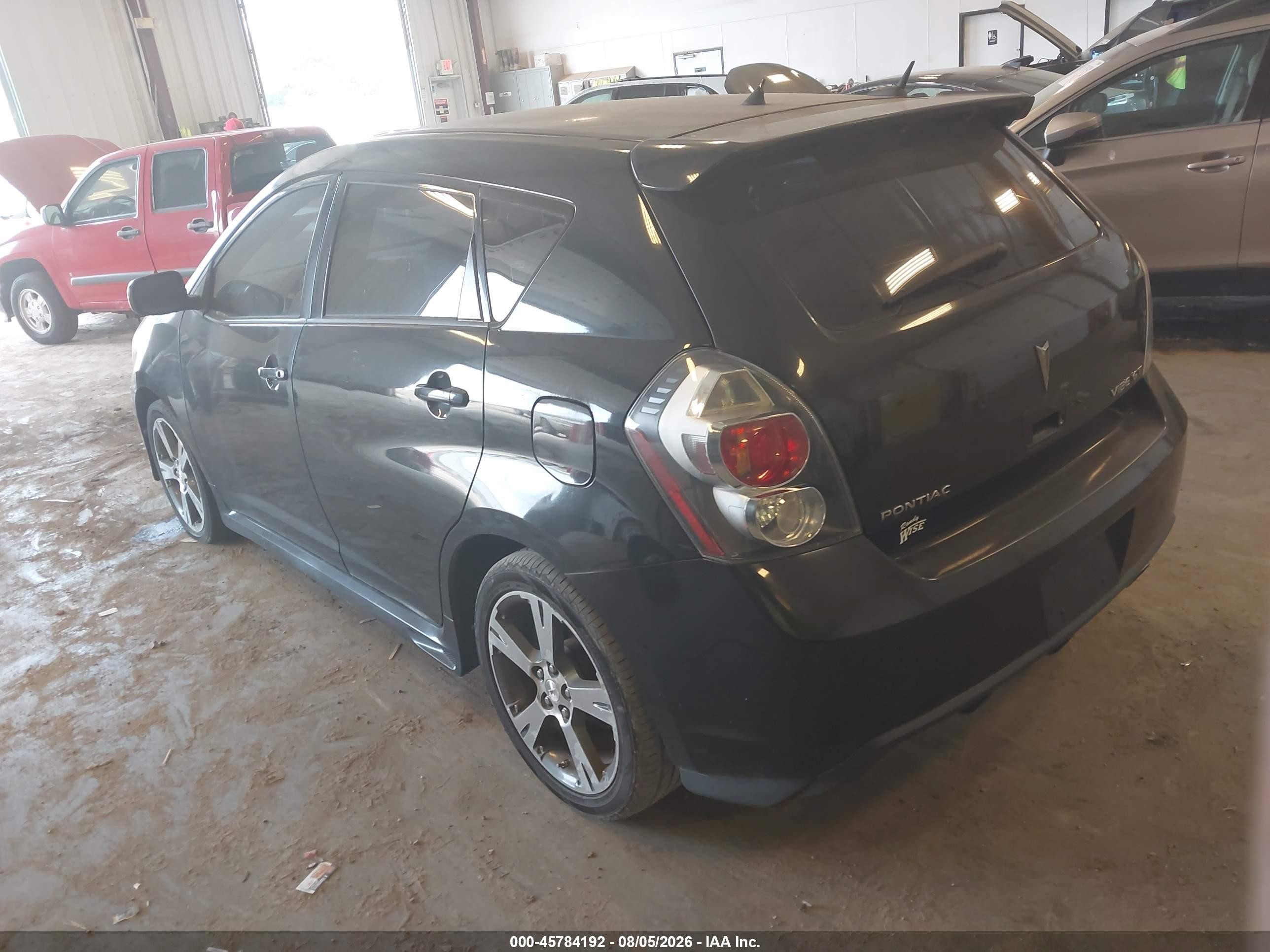 2009 Pontiac Vibe Gt Черный vin: 5Y2SR67029Z411478