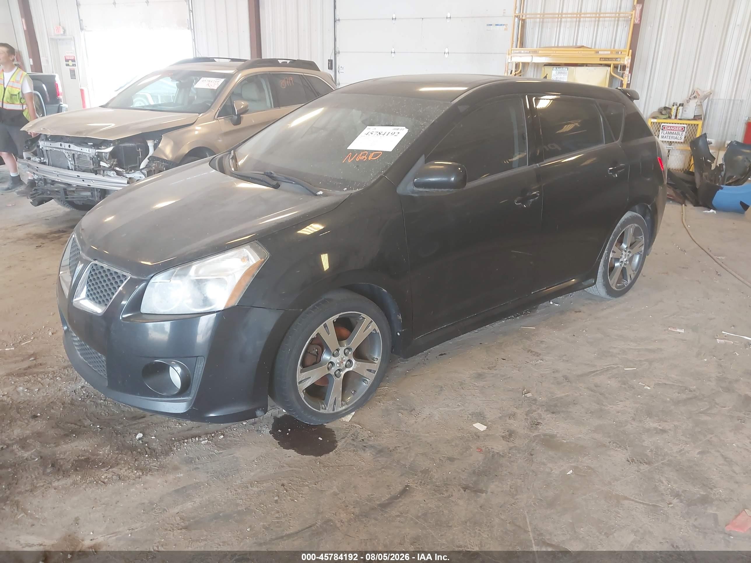 2009 Pontiac Vibe Gt Черный vin: 5Y2SR67029Z411478