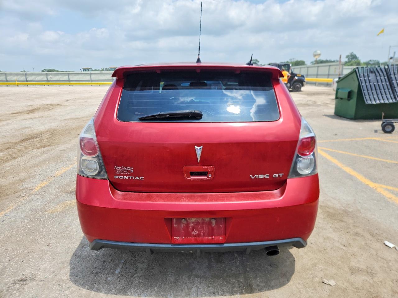 2009 Pontiac Vibe Gt Red vin: 5Y2SR67039Z448541