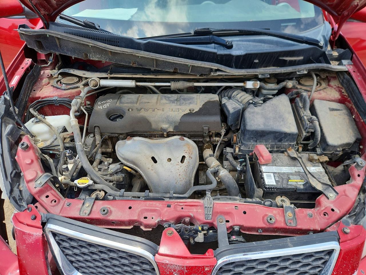 2009 Pontiac Vibe Gt Red vin: 5Y2SR67039Z448541