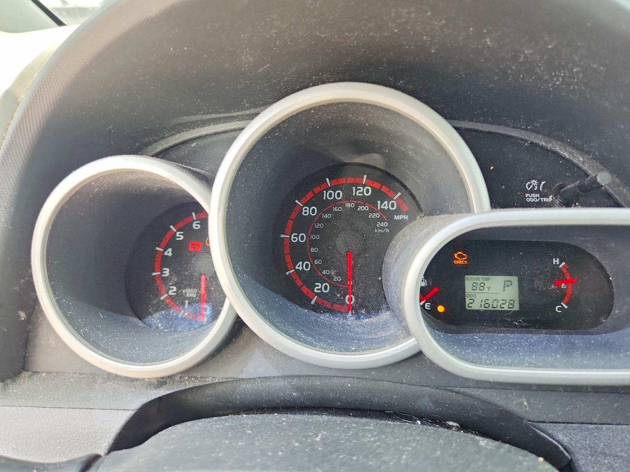 2009 Pontiac Vibe Gt Red vin: 5Y2SR67059Z407988