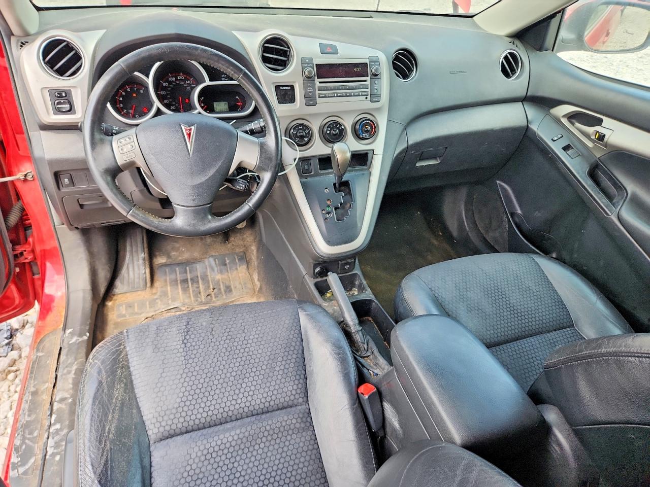 2009 Pontiac Vibe Gt Red vin: 5Y2SR67059Z407988