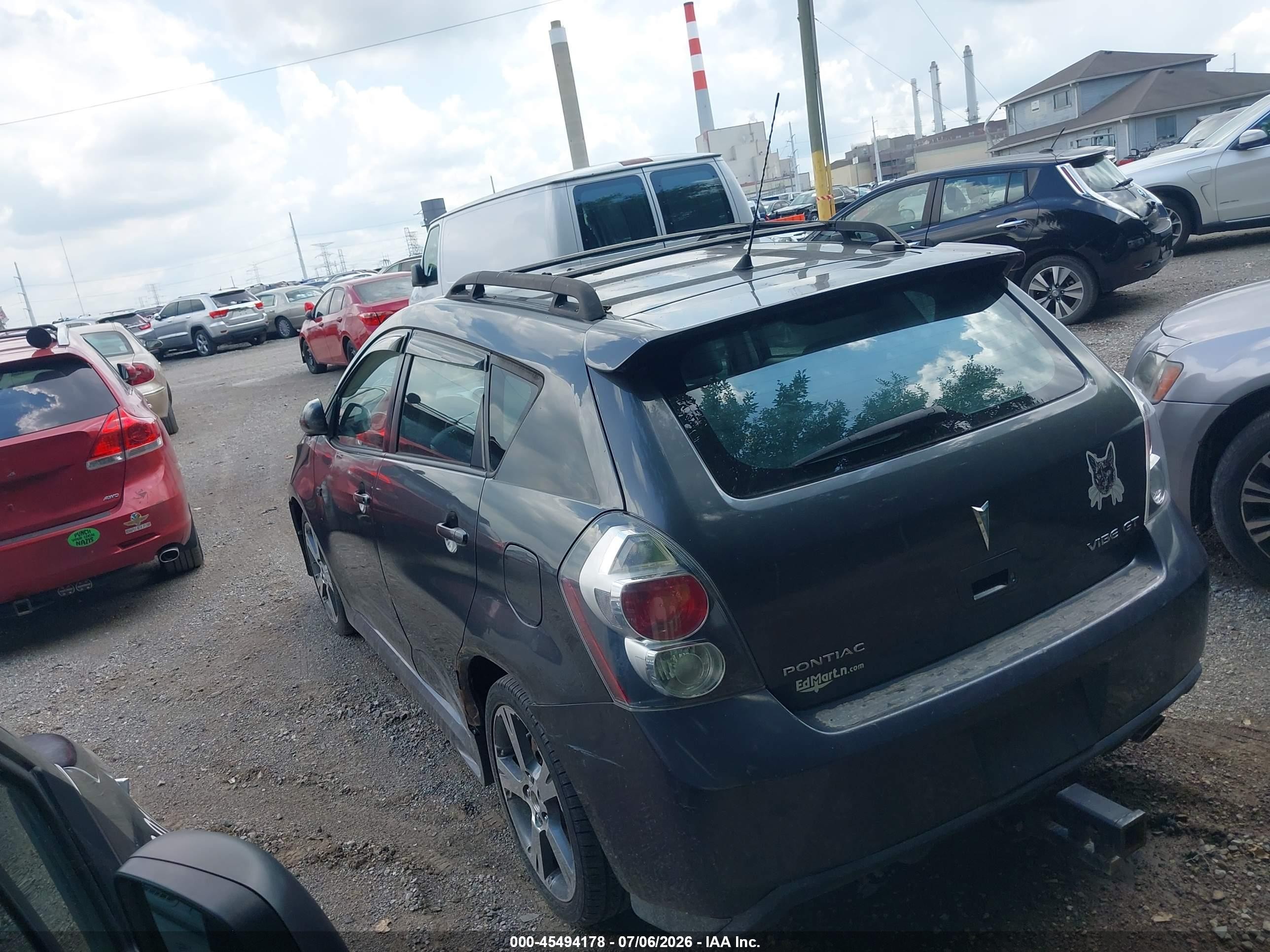 2009 Pontiac Vibe Gt Gray vin: 5Y2SR67059Z415850
