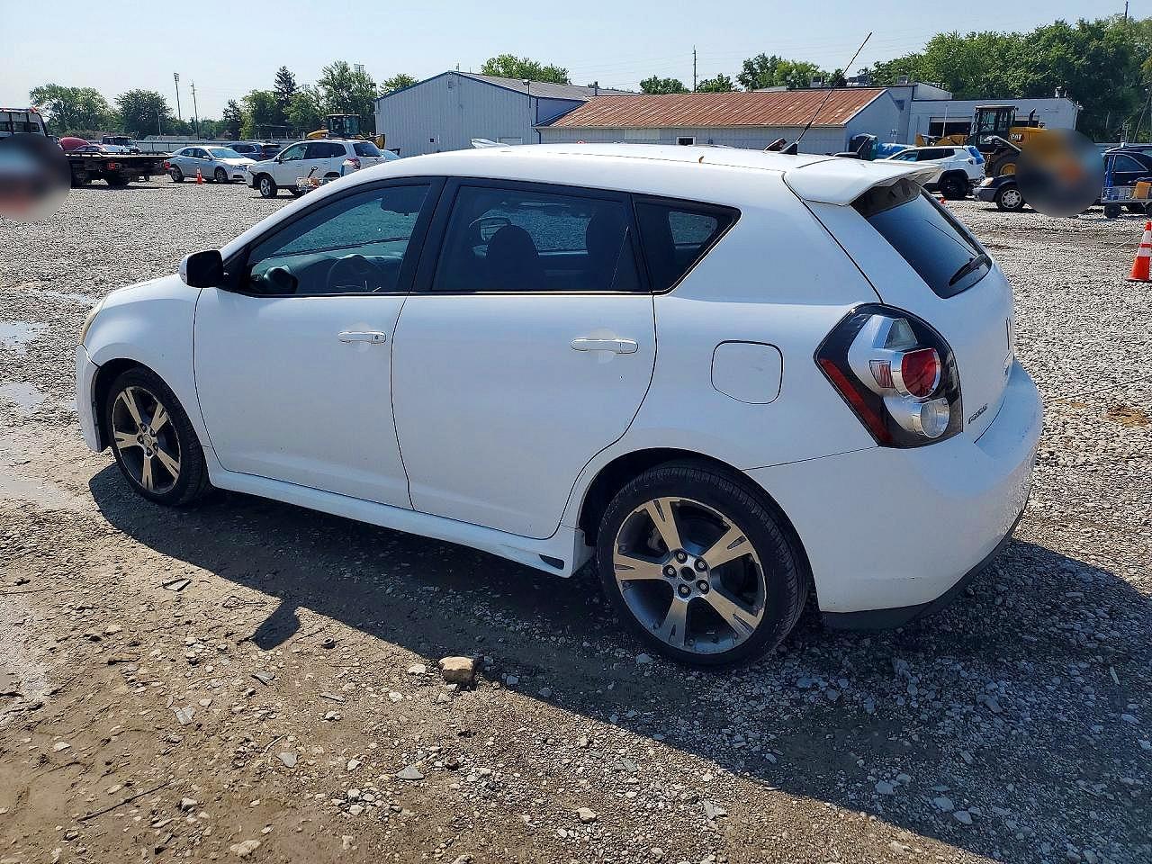 2009 Pontiac Vibe Gt White vin: 5Y2SR67059Z426010