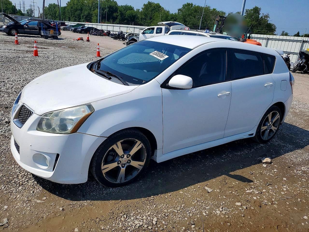 2009 Pontiac Vibe Gt Белый vin: 5Y2SR67059Z426010