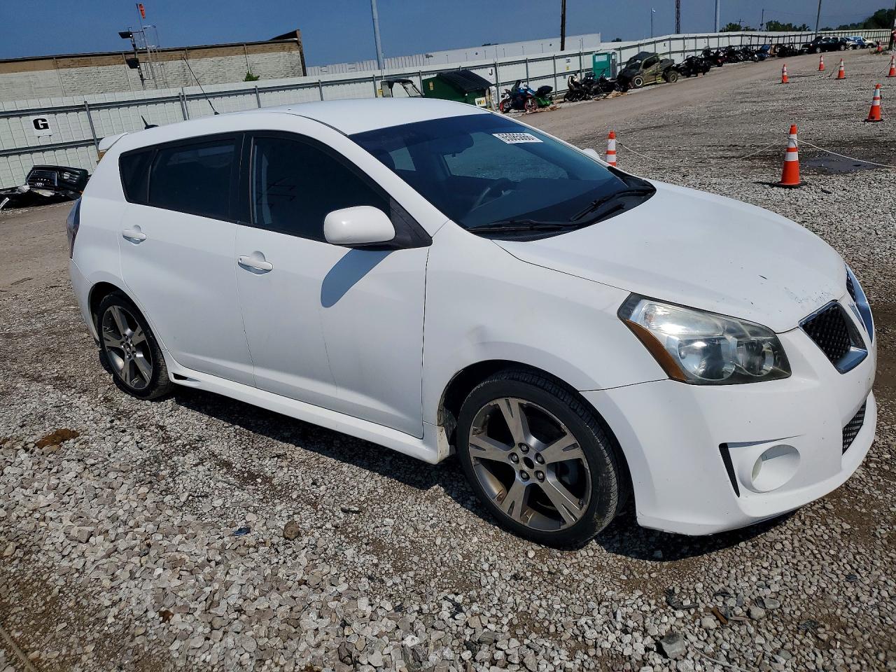 2009 Pontiac Vibe Gt White vin: 5Y2SR67059Z426010