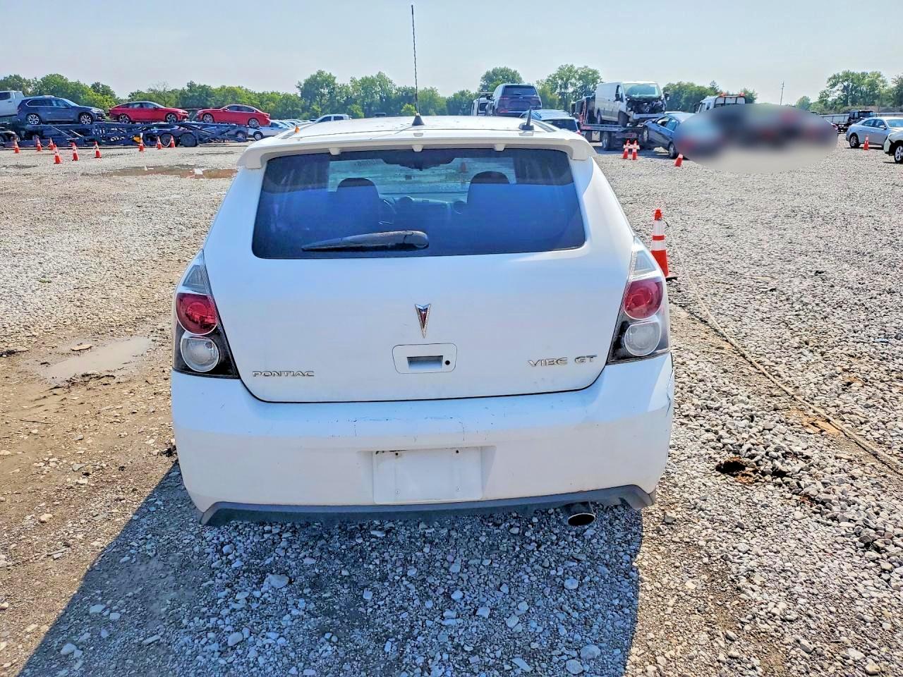 2009 Pontiac Vibe Gt White vin: 5Y2SR67059Z426010