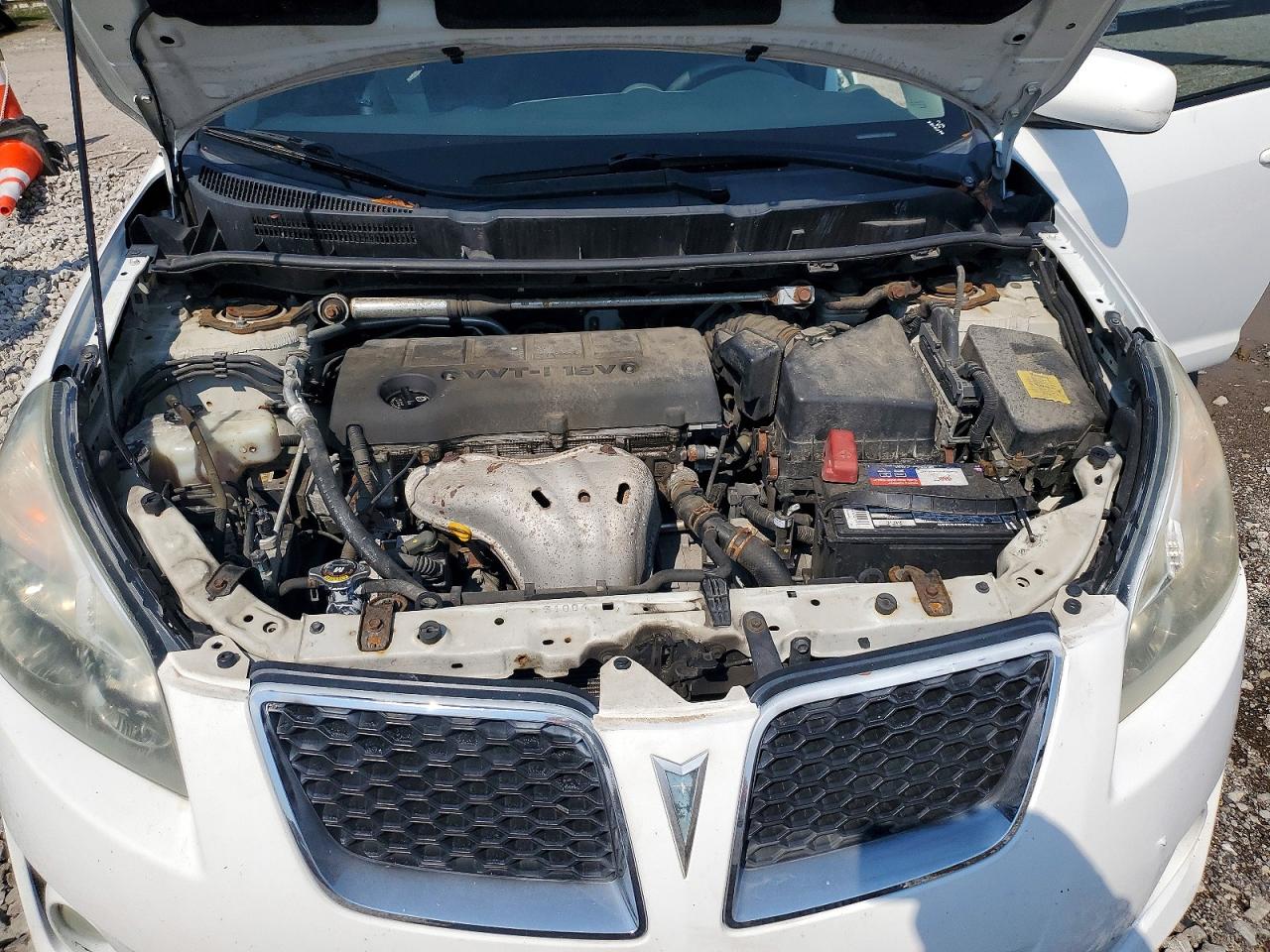 2009 Pontiac Vibe Gt White vin: 5Y2SR67059Z426010