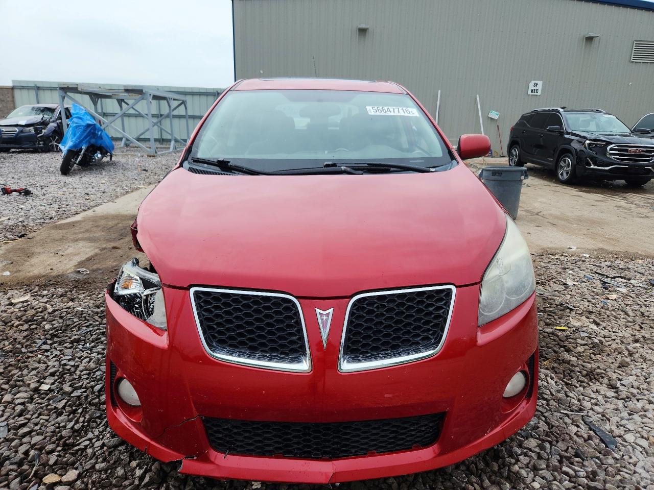 2009 Pontiac Vibe Gt Red vin: 5Y2SR67069Z409751