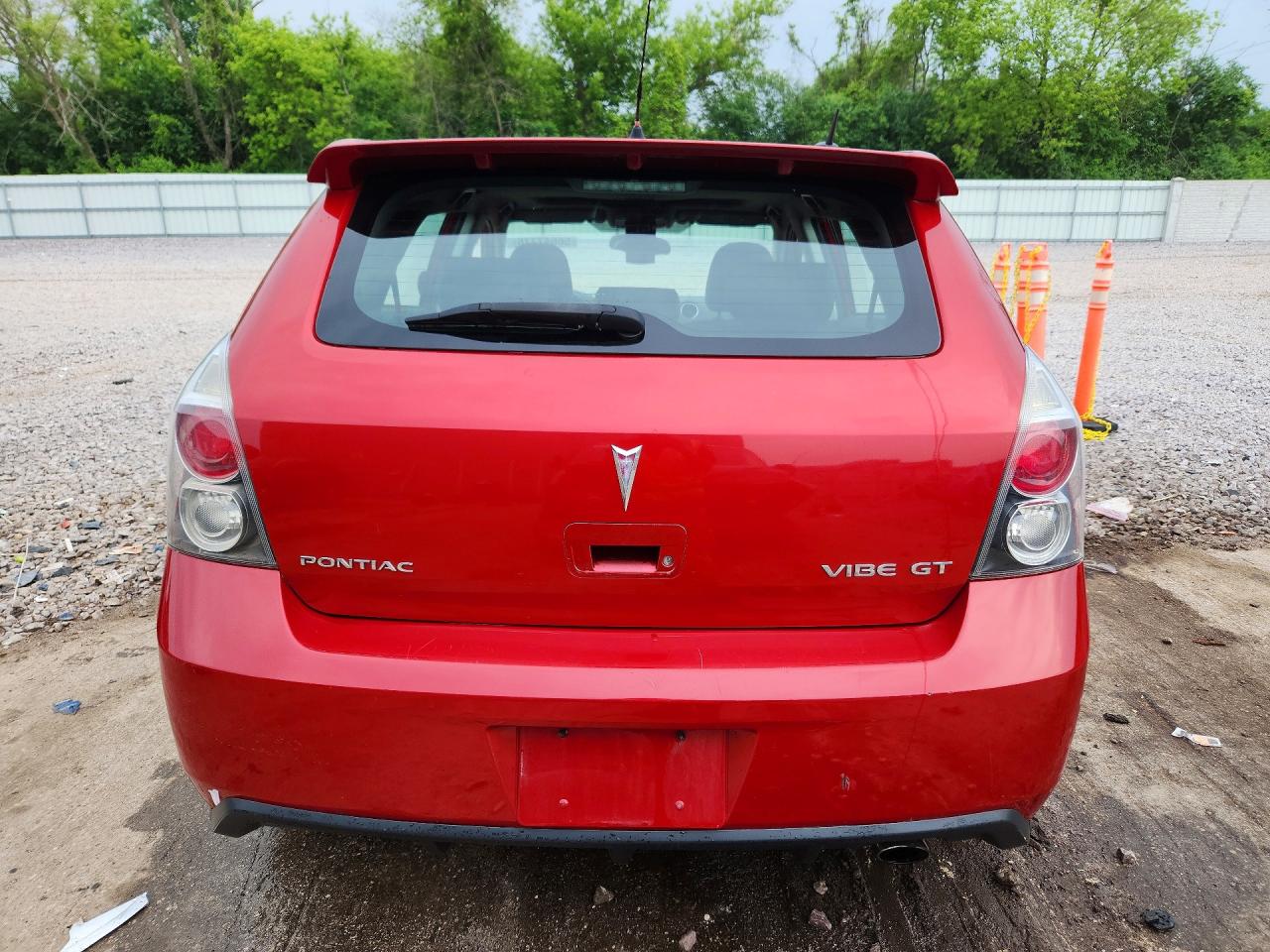 2009 Pontiac Vibe Gt Red vin: 5Y2SR67069Z409751