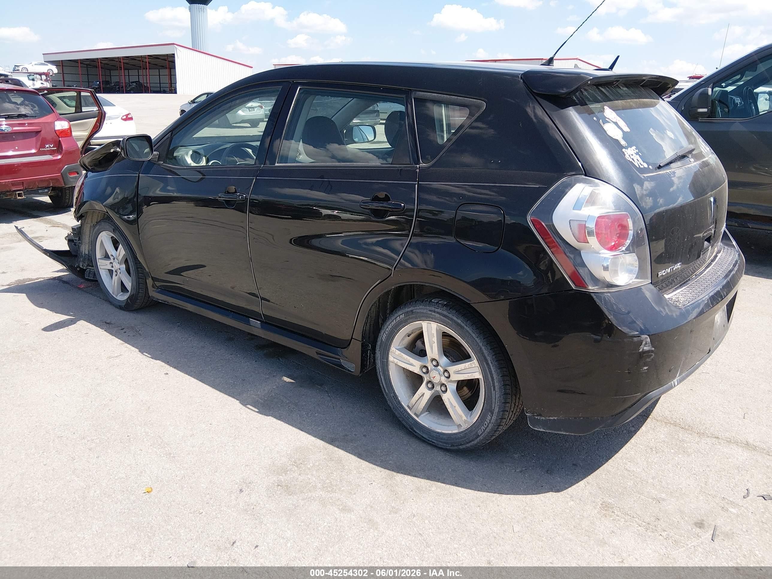 2009 Pontiac Vibe Gt Black vin: 5Y2SR67069Z444306