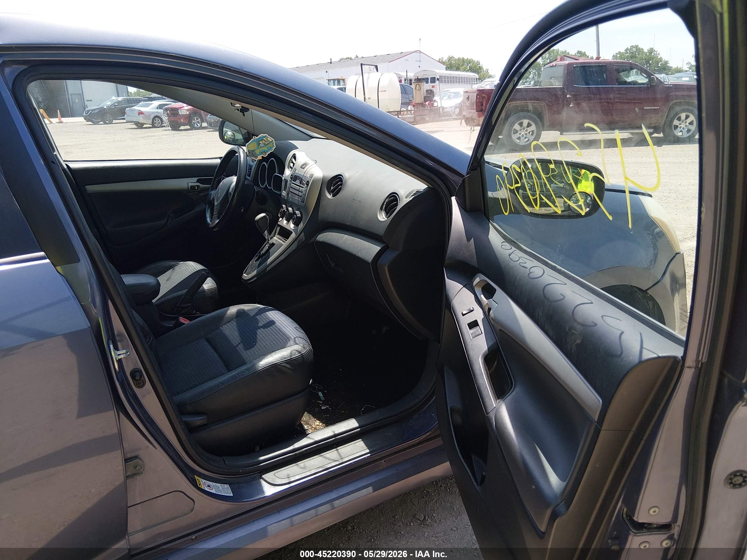 2009 Pontiac Vibe Gt Light Blue vin: 5Y2SR67079Z454276
