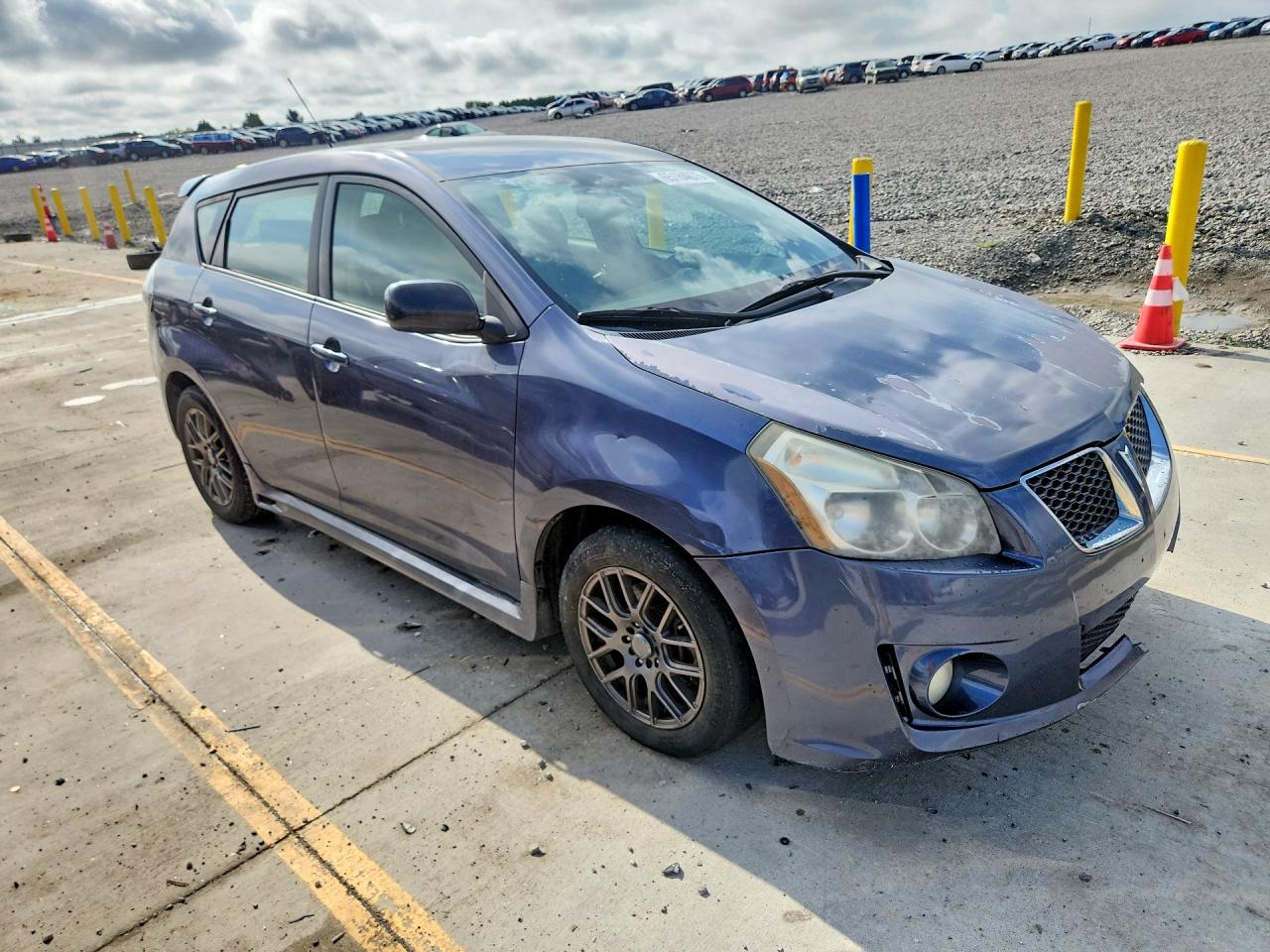 2009 Pontiac Vibe Gt Синий vin: 5Y2SR67079Z476259