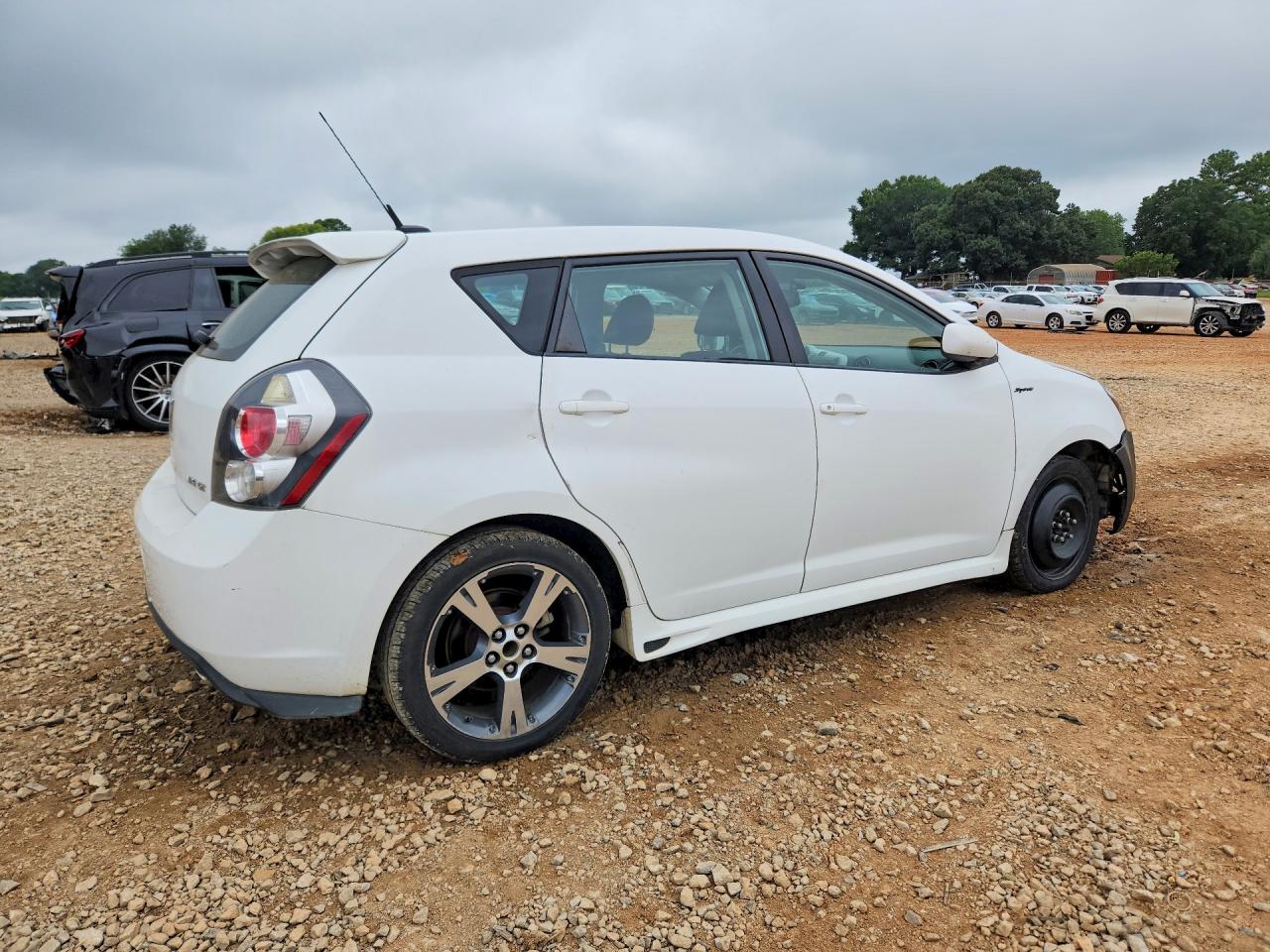 2009 Pontiac Vibe Gt White vin: 5Y2SR67089Z426602