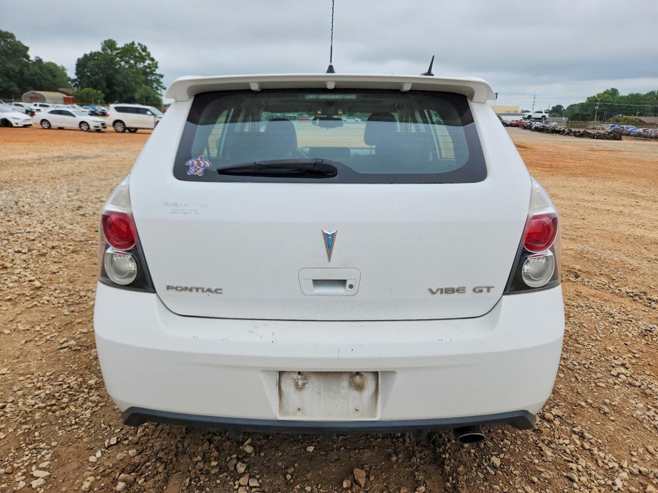 2009 Pontiac Vibe Gt White vin: 5Y2SR67089Z426602
