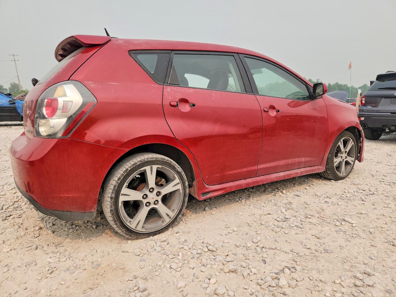2009 Pontiac Vibe Gt Red vin: 5Y2SR67089Z467313