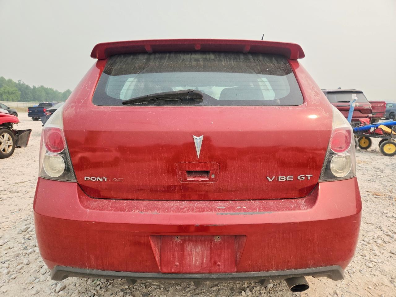 2009 Pontiac Vibe Gt Red vin: 5Y2SR67089Z467313