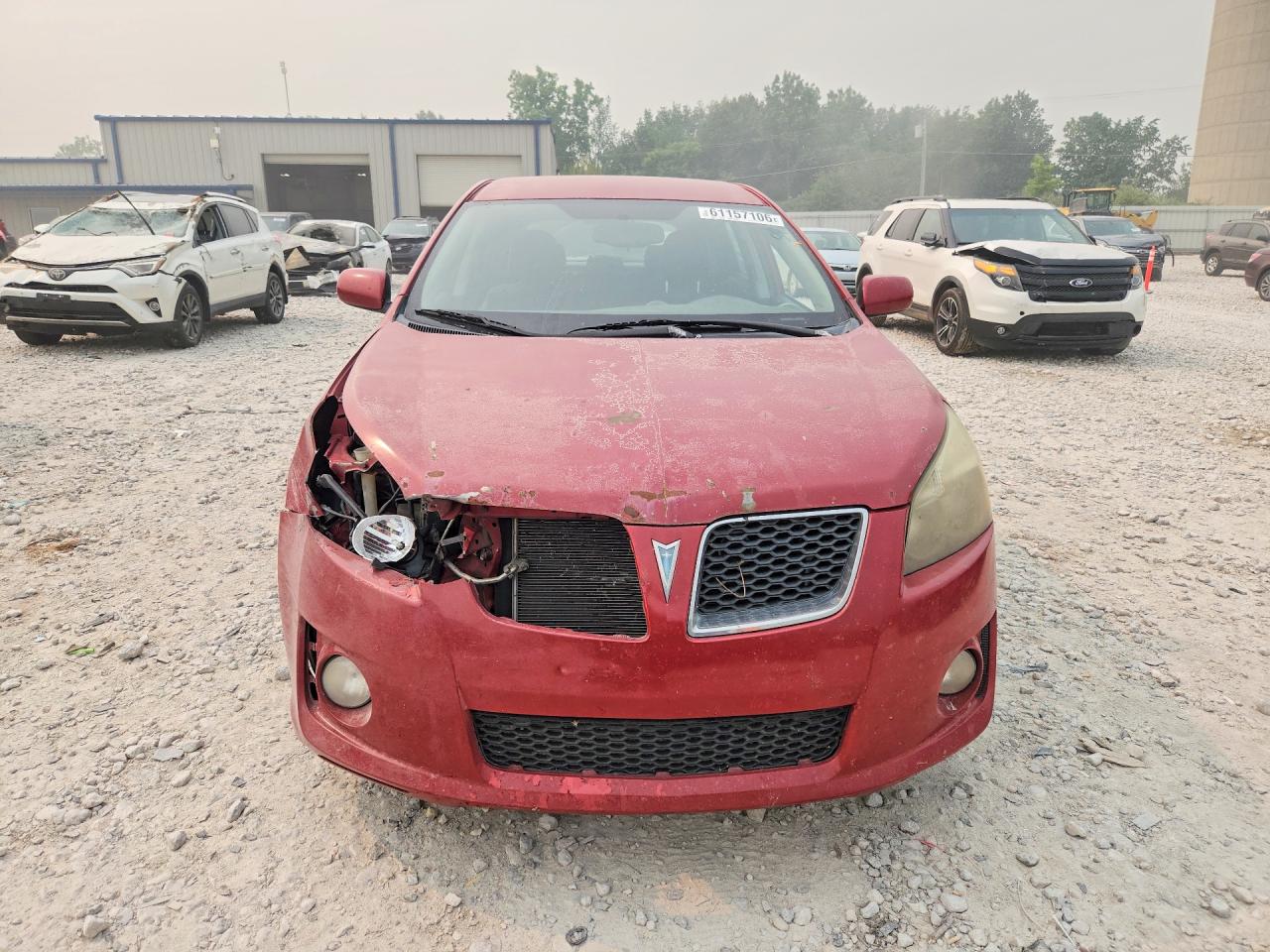 2009 Pontiac Vibe Gt Red vin: 5Y2SR67089Z467313