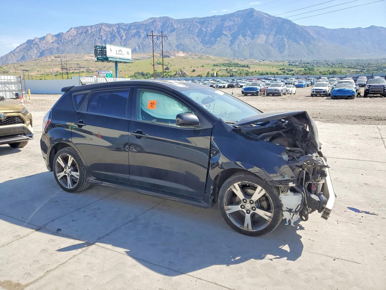 2009 Pontiac Vibe Black vin: 5Y2SR67099Z438094