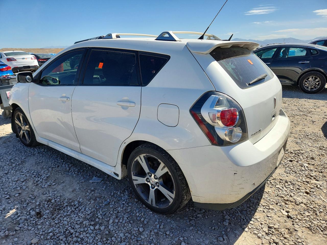 2009 Pontiac Vibe Gt White vin: 5Y2SR67099Z476814